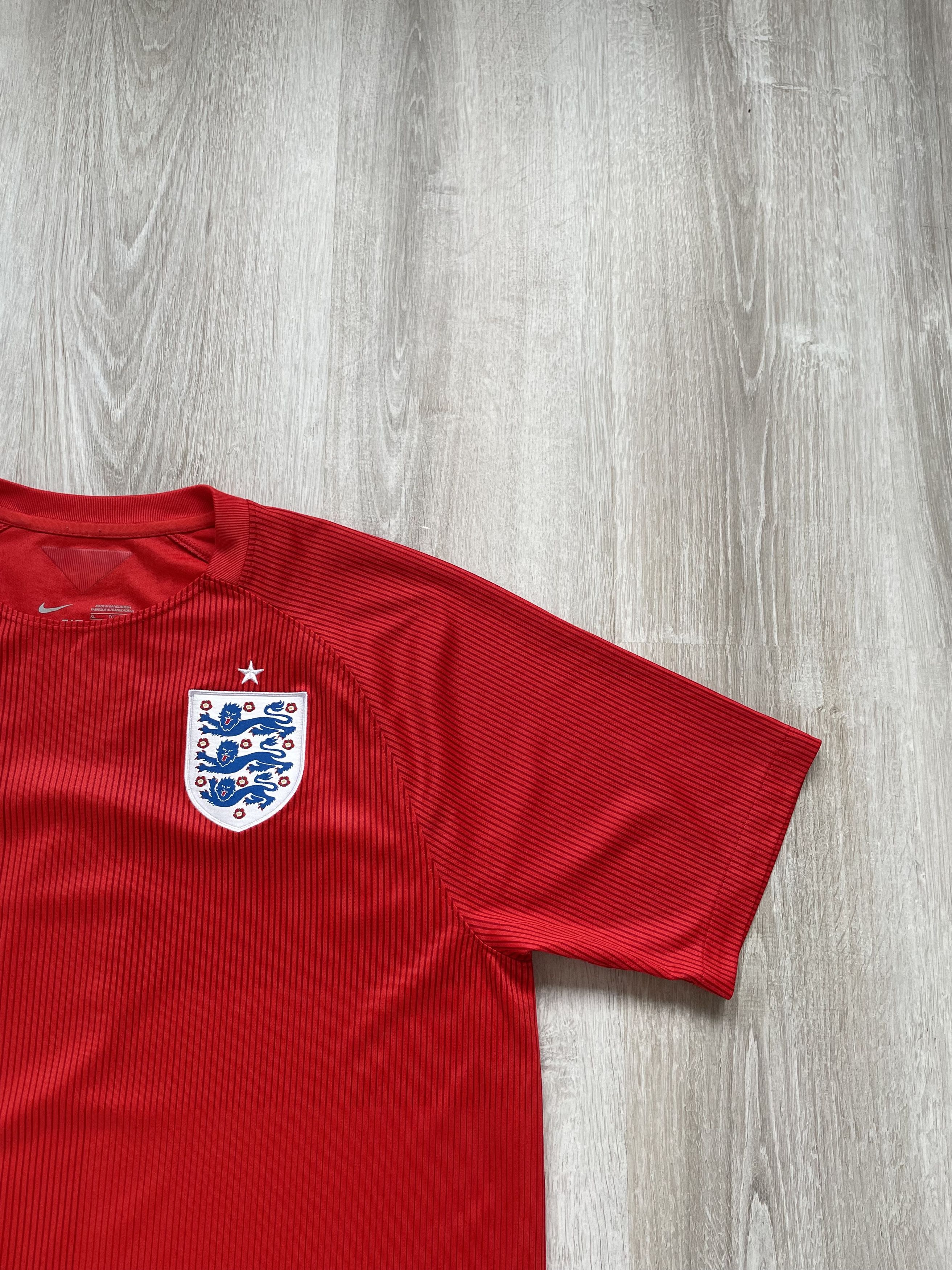 Nike × Other Nike England National Team 2014 World Cup Soccer Jersey Size US XL / EU 56 / 4 - 2 Thumbnail