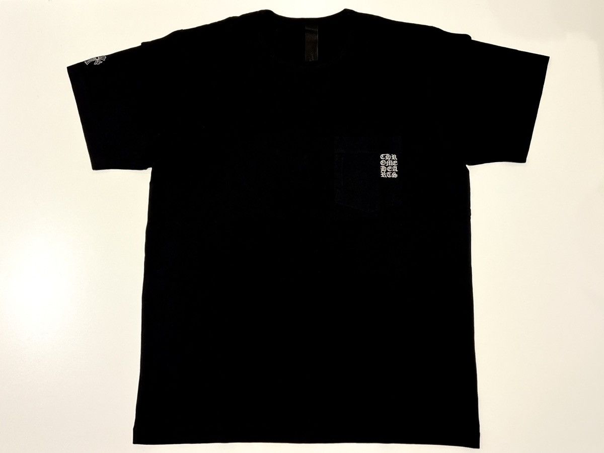 Chrome Hearts Chrome Hearts Black Pocket Tee Size US L / EU 52-54 / 3 - 1 Thumbnail