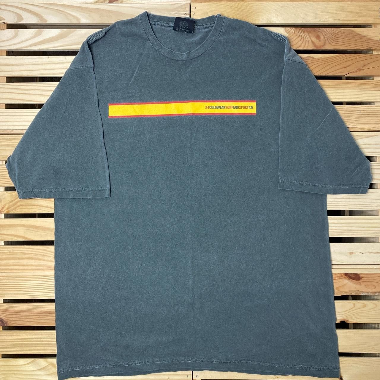 Other Vintage Colo Wear Gray Box Logo Surf Tee Size XL Size US XL / EU 56 / 4 - 1 Thumbnail