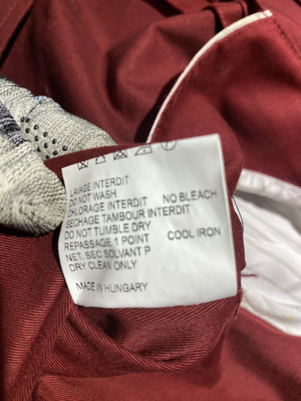 Carven Carven Paris Red/Burgundy Blazer Size 52 Size 52R - 9 Thumbnail