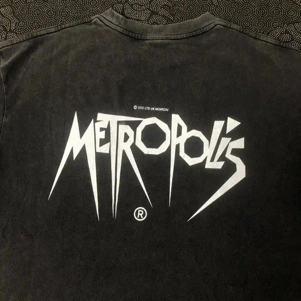 Japanese Brand Hanai Vintage MetroPolis Robot Printed Vintage T Shirt Size US XL / EU 56 / 4 - 5 Thumbnail