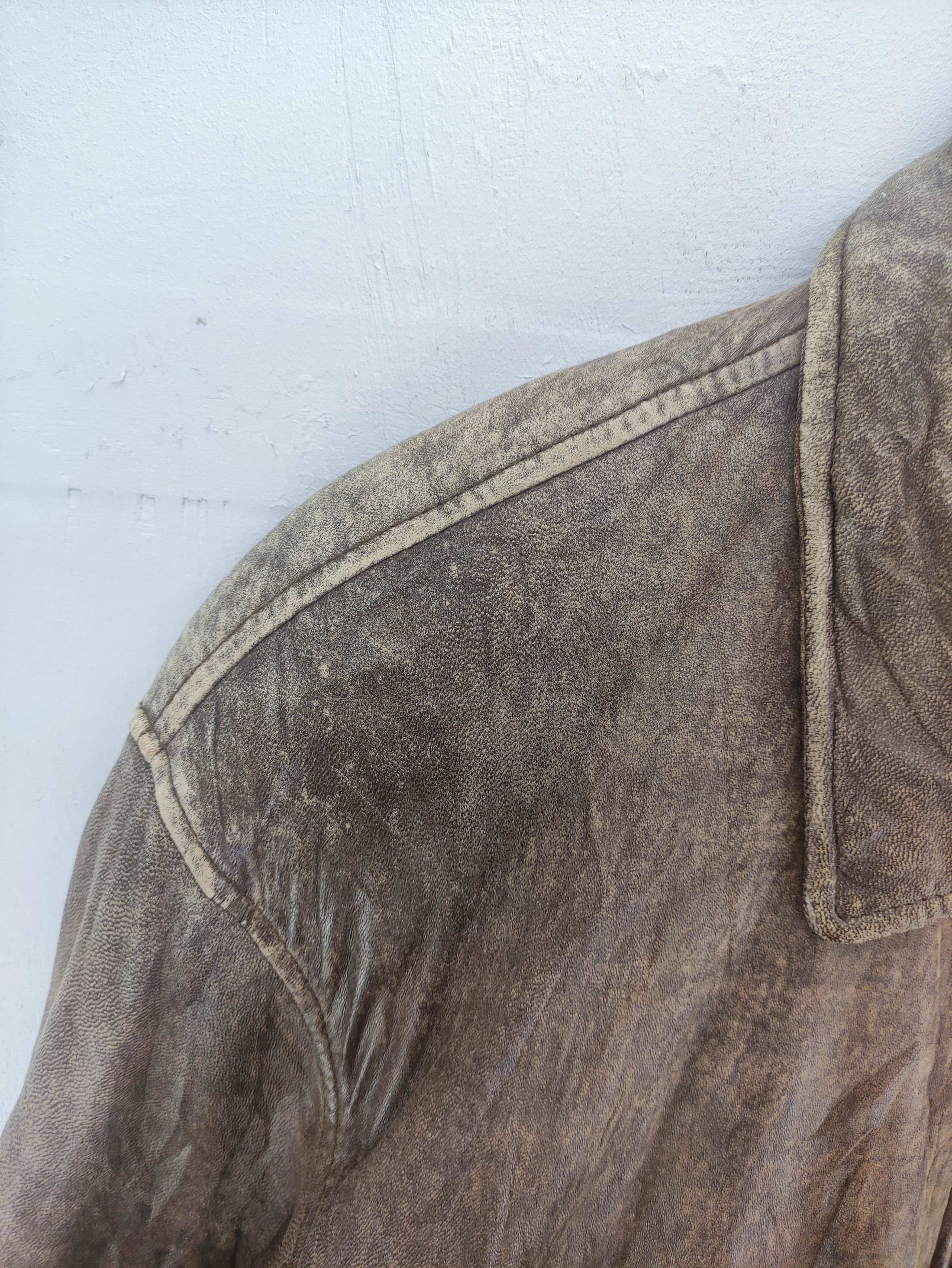 Leather Vintage Lmdgees Sheep Leather Jacket Zipper Size US M / EU 48-50 / 2 - 4 Thumbnail