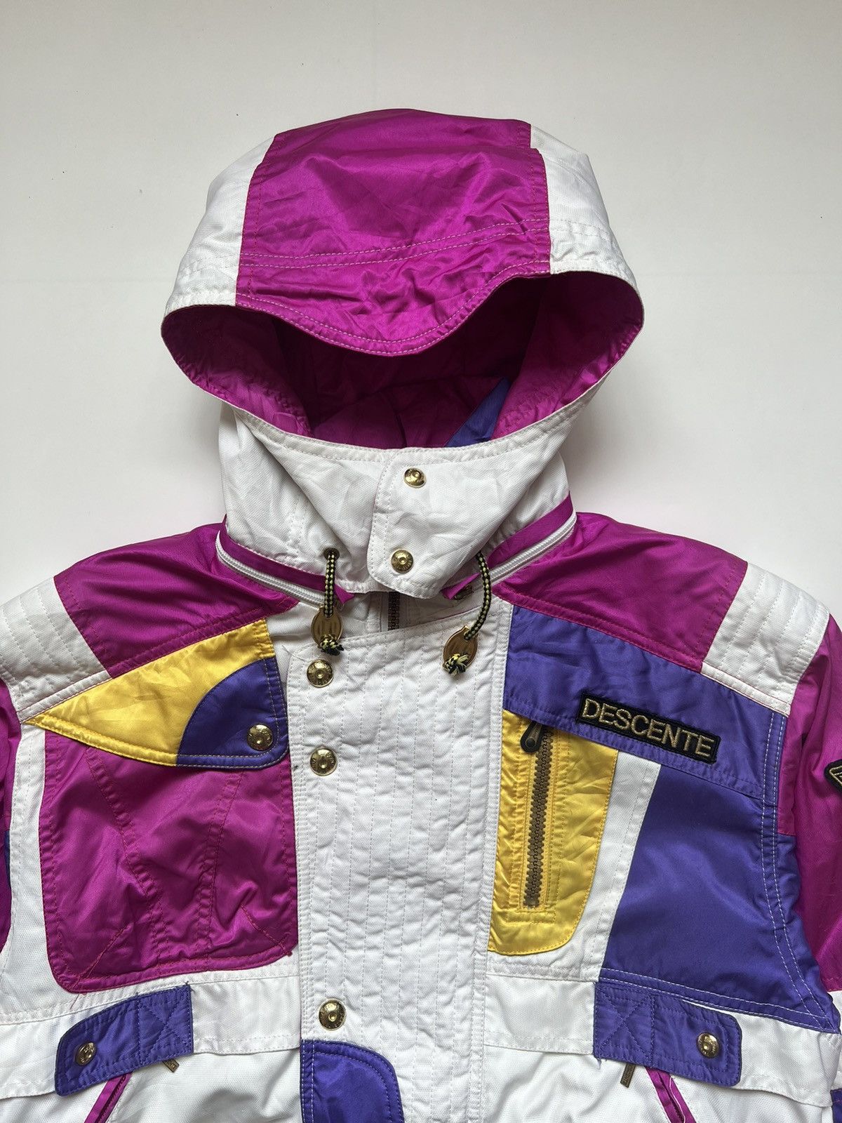 Descente 1990's Descente Racing Equipment Ski Winter Jacket Size US L / EU 52-54 / 3 - 8 Thumbnail