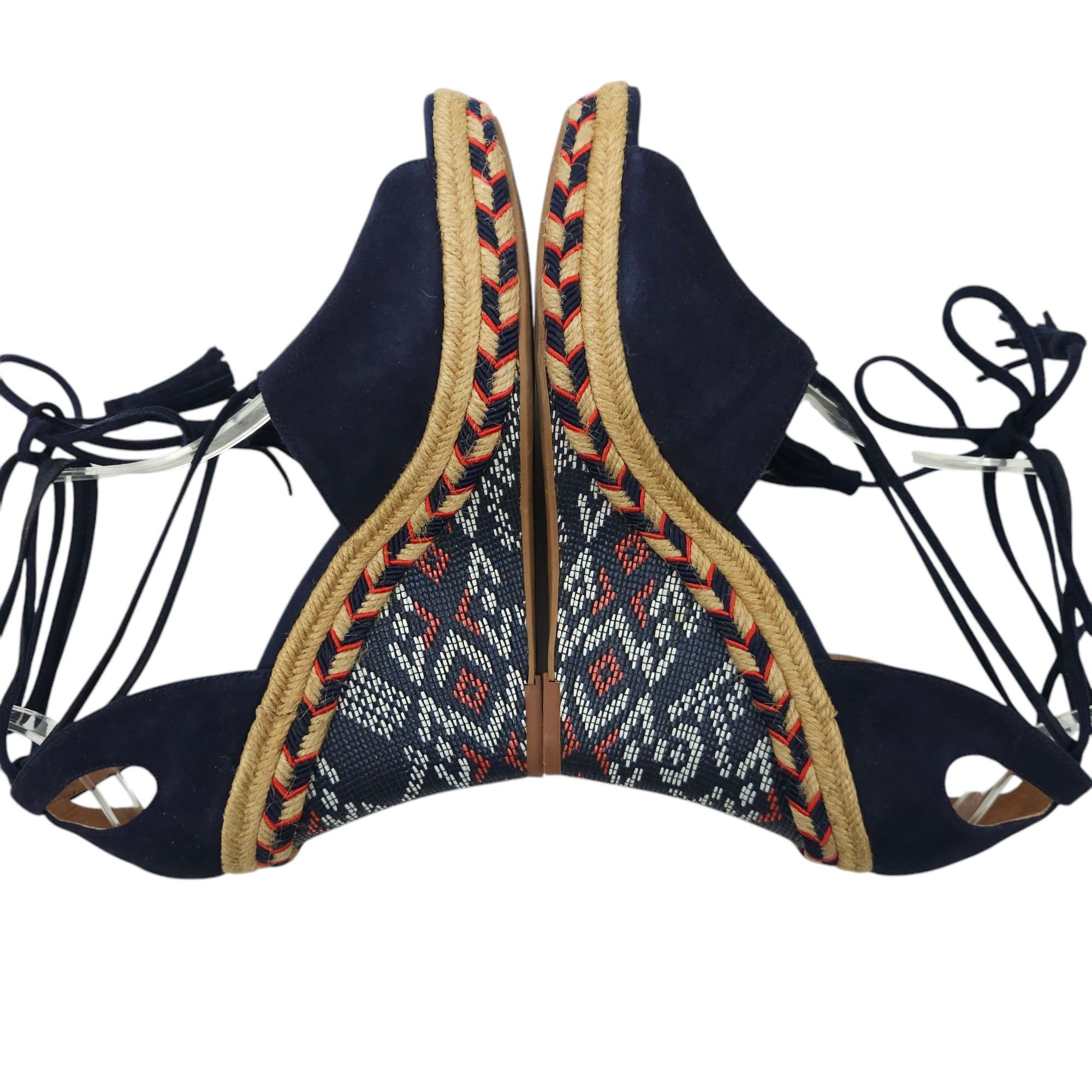 Other Cabi Isla Espadrille Wedge Sandals Womens 8 M Ankle Wrap Size US 8 / IT 38 - 18 Thumbnail
