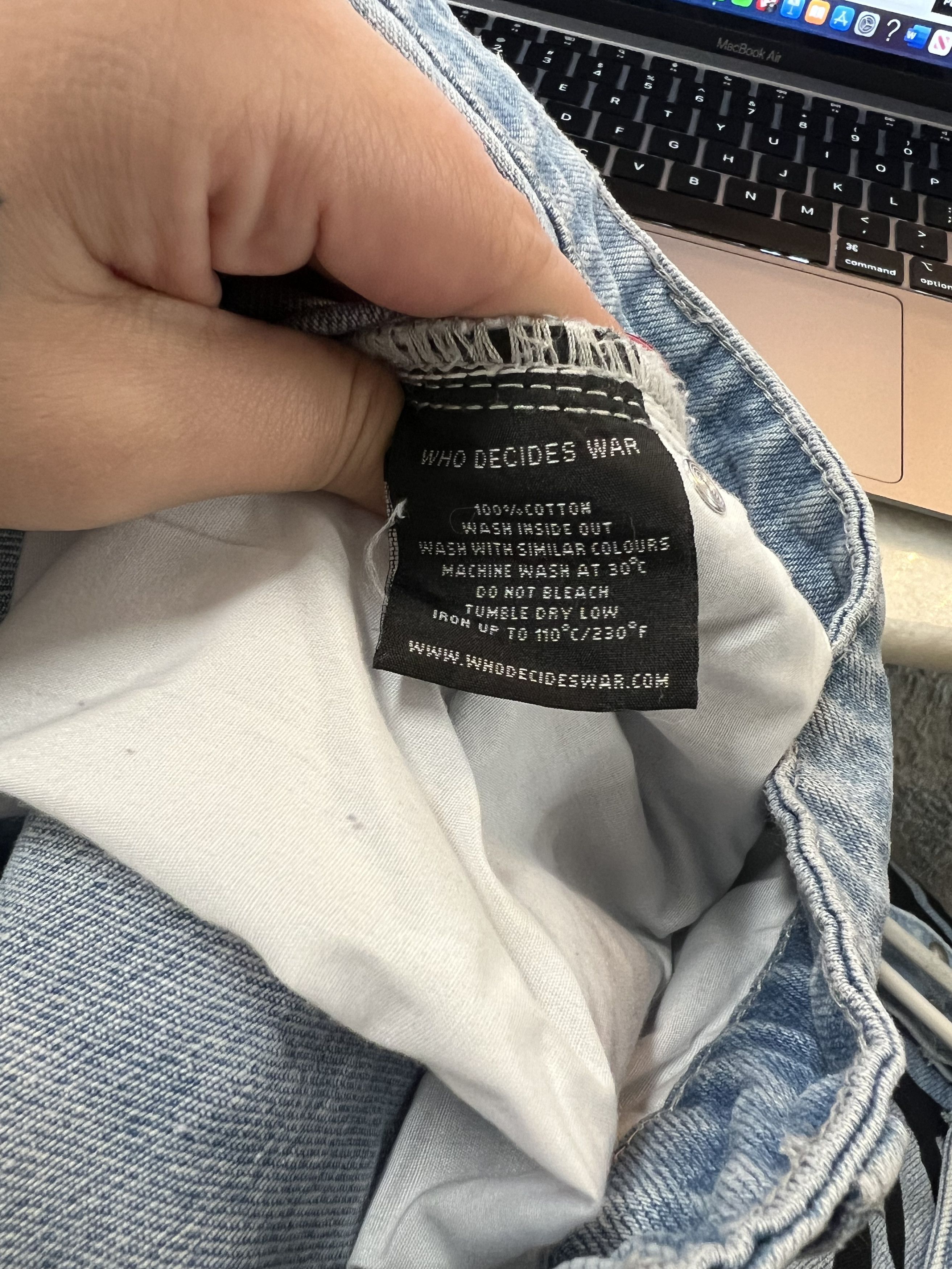 Who Decides War Winged Logo Bondage Pant Size US 34 / EU 50 - 5 Thumbnail