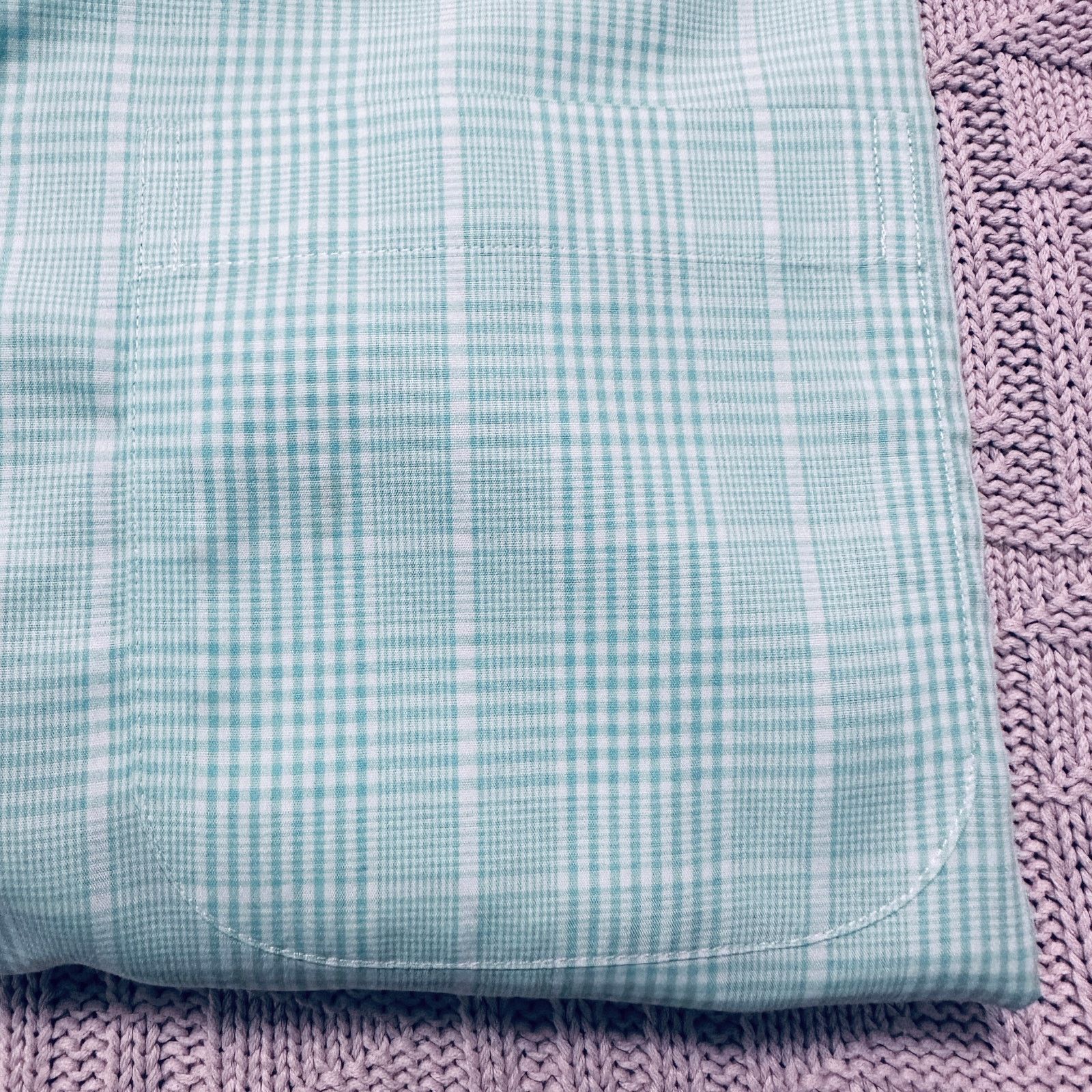 Brooks Brothers Brooks Brothers green plaid slim fit button down Size US M / EU 48-50 / 2 - 4 Thumbnail