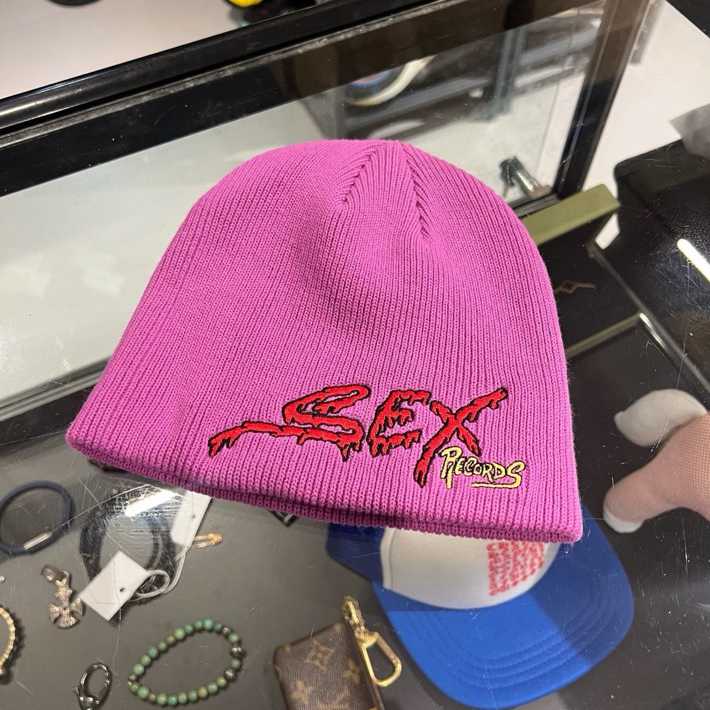 Chrome Hearts Chrome Hearts NEW SEX Patch Hat Beanie Matty Boy