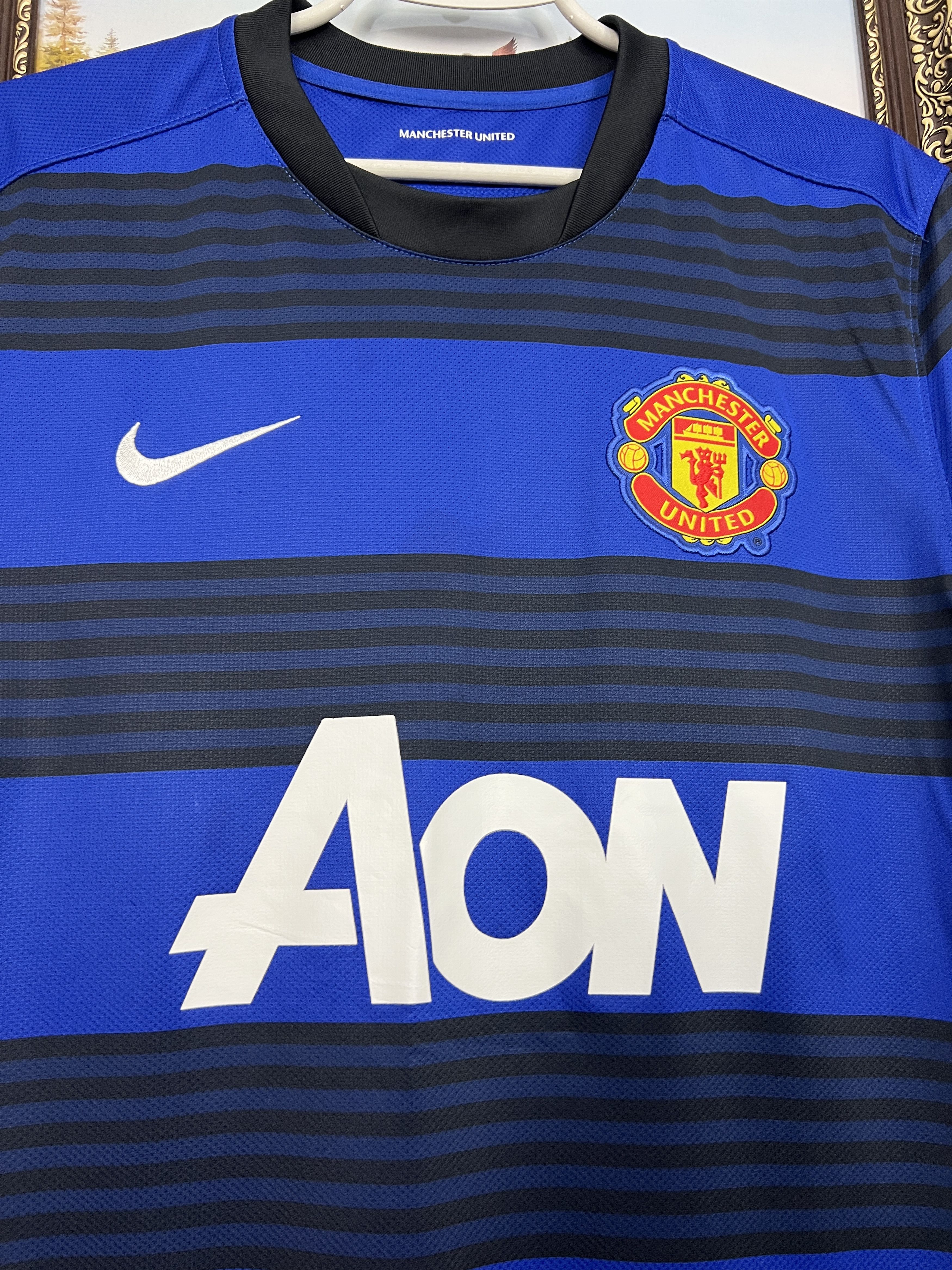 Nike Manchester United Away football shirt Soccer Jersey Trikot Size US M / EU 48-50 / 2 - 3 Thumbnail