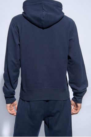 Saint Laurent Paris o1tp1o0125 Hoodie in Navy Size US L / EU 52-54 / 3 - 3 Thumbnail