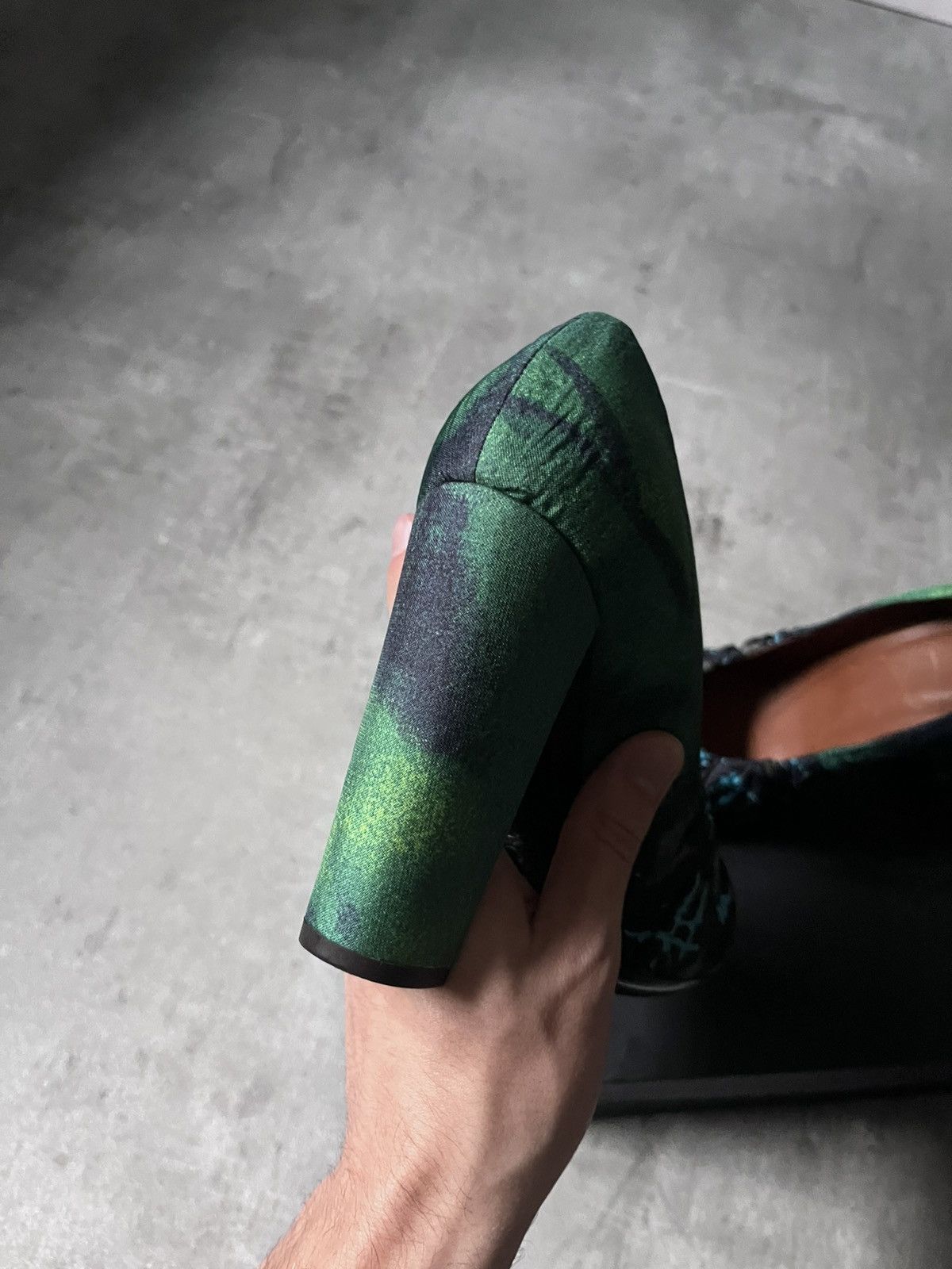 Dries Van Noten Dries Van Noten Gathered material heel multicolor Size US 9 / IT 39 - 5 Thumbnail