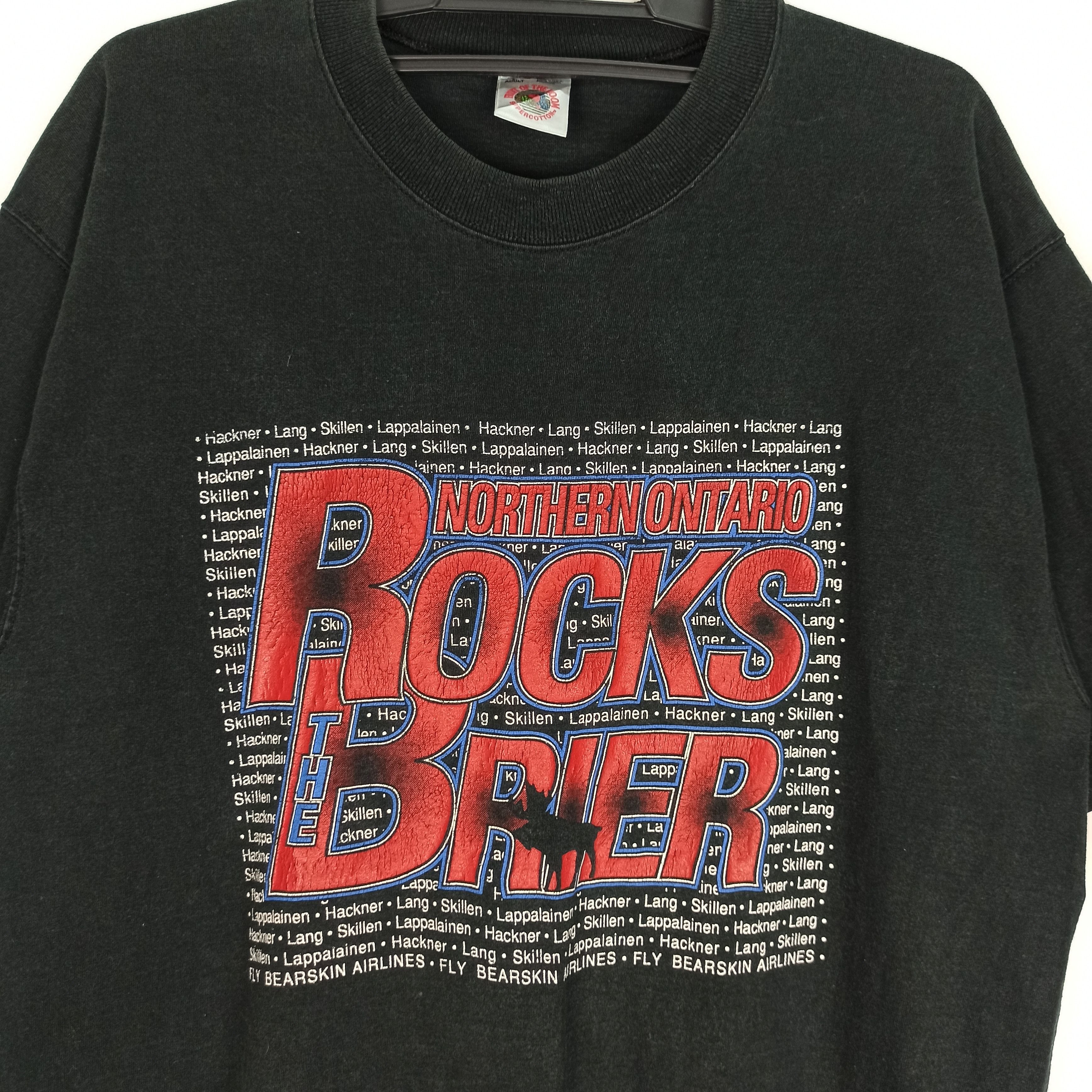 Vintage Vintage Hackner-Lang Northern Ontario Rocks The Brier Tess Size US L / EU 52-54 / 3 - 2 Thumbnail