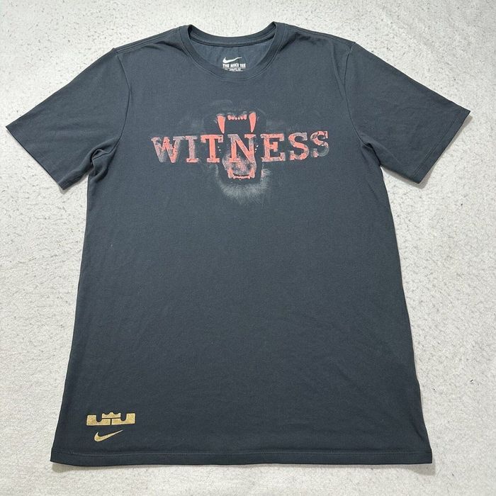 witness lebron james shirt