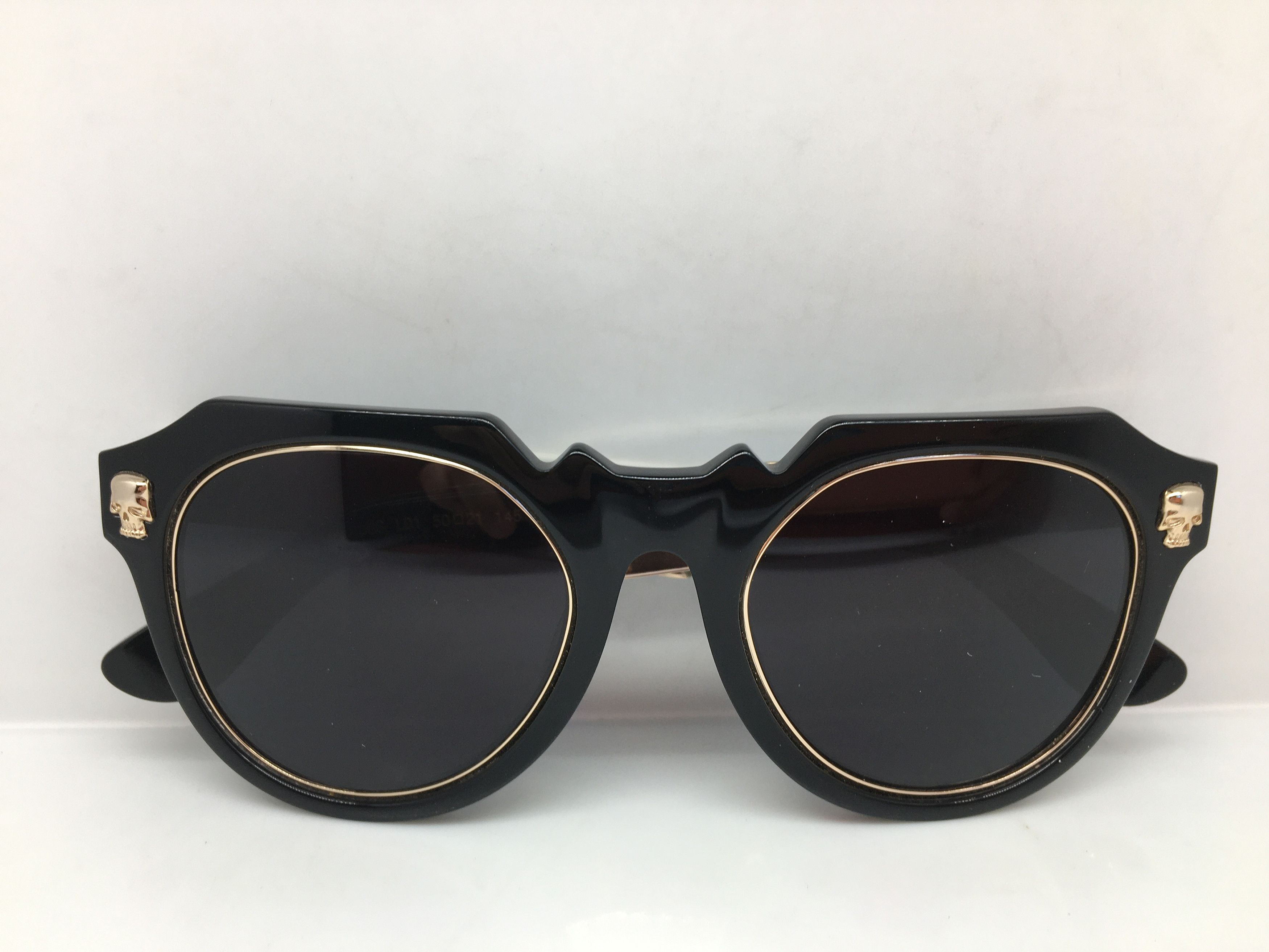 Other EOS E8506S Handmade Acetate Black Sunglasses Frame Size ONE SIZE - 6 Thumbnail