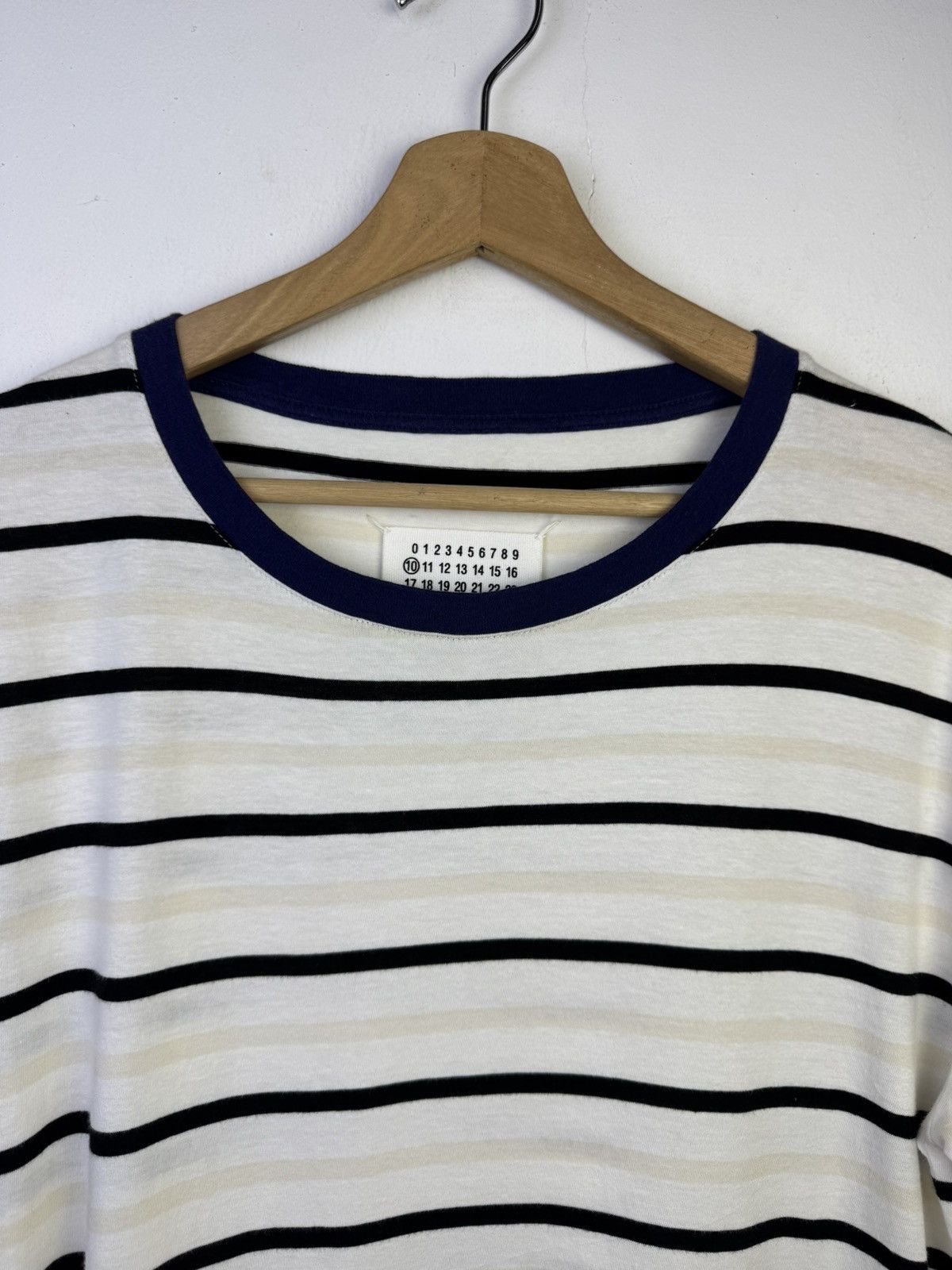 Maison Margiela Maison Margiela striped T-shirt Size US S / EU 44-46 / 1 - 4 Thumbnail