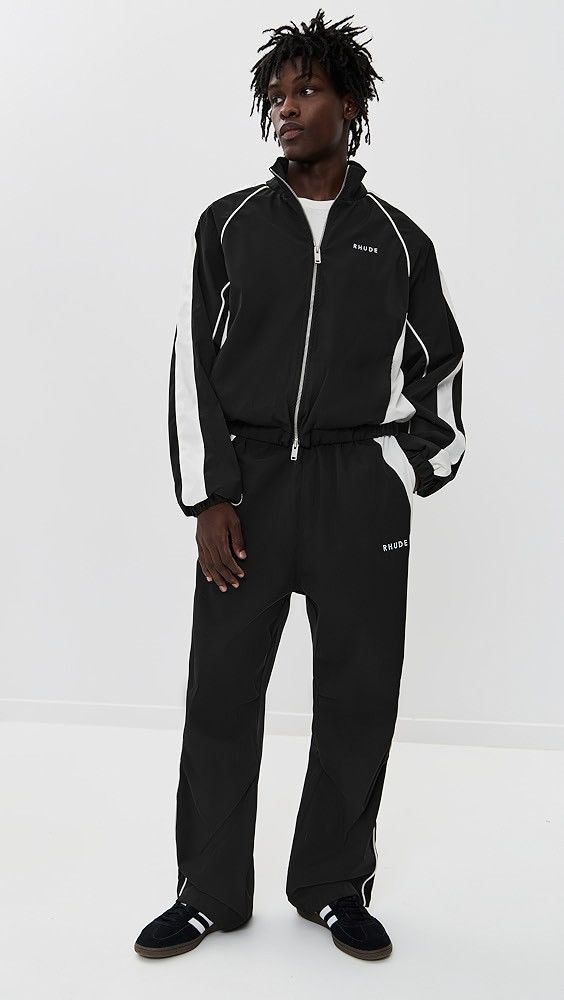 Rhude Rhude ramona piping track sports jacket - size L Size US L / EU 52-54 / 3 - 7 Thumbnail