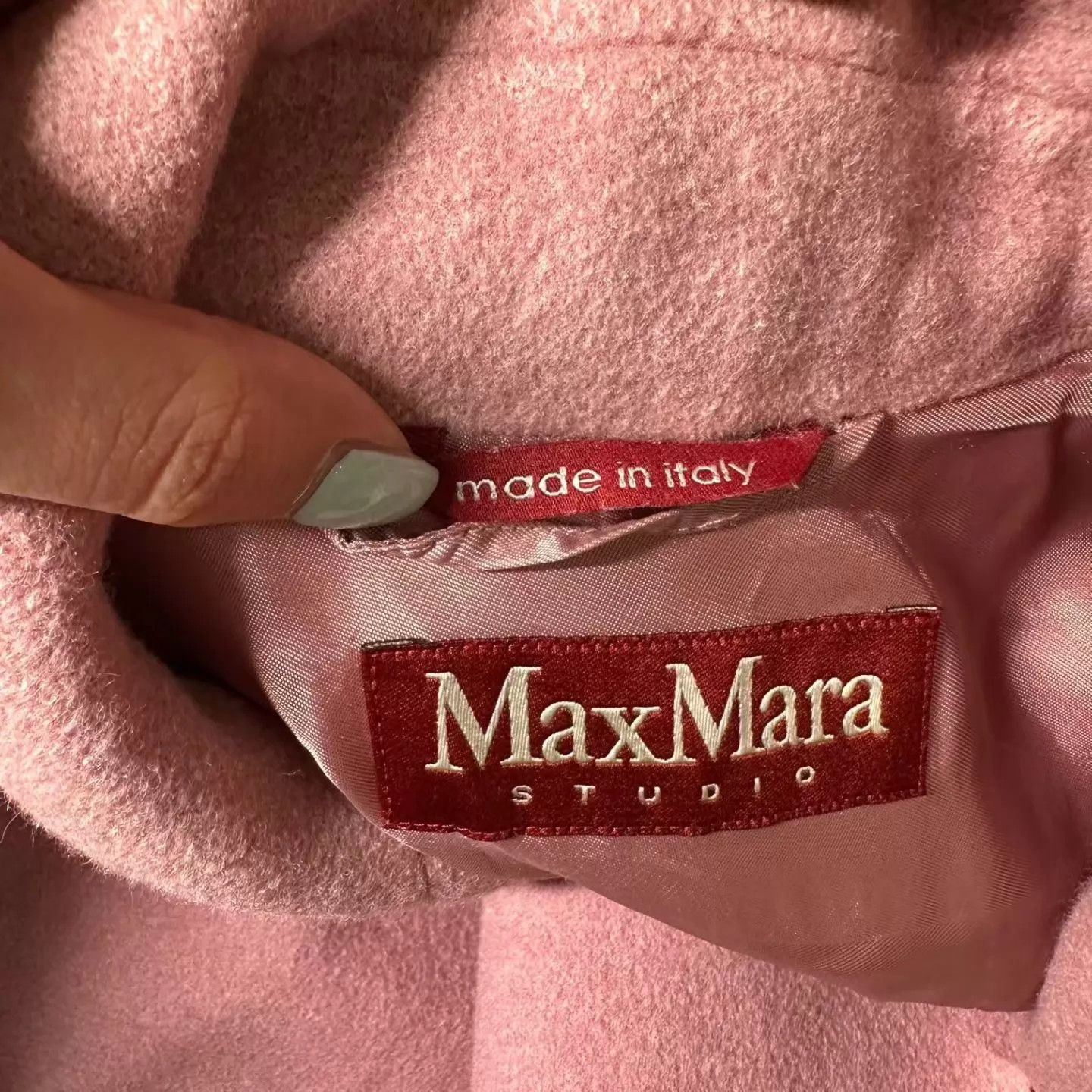Max Mara MAXMARA overcoat 38 99 New Size M / US 6-8 / IT 42-44 - 3 Thumbnail
