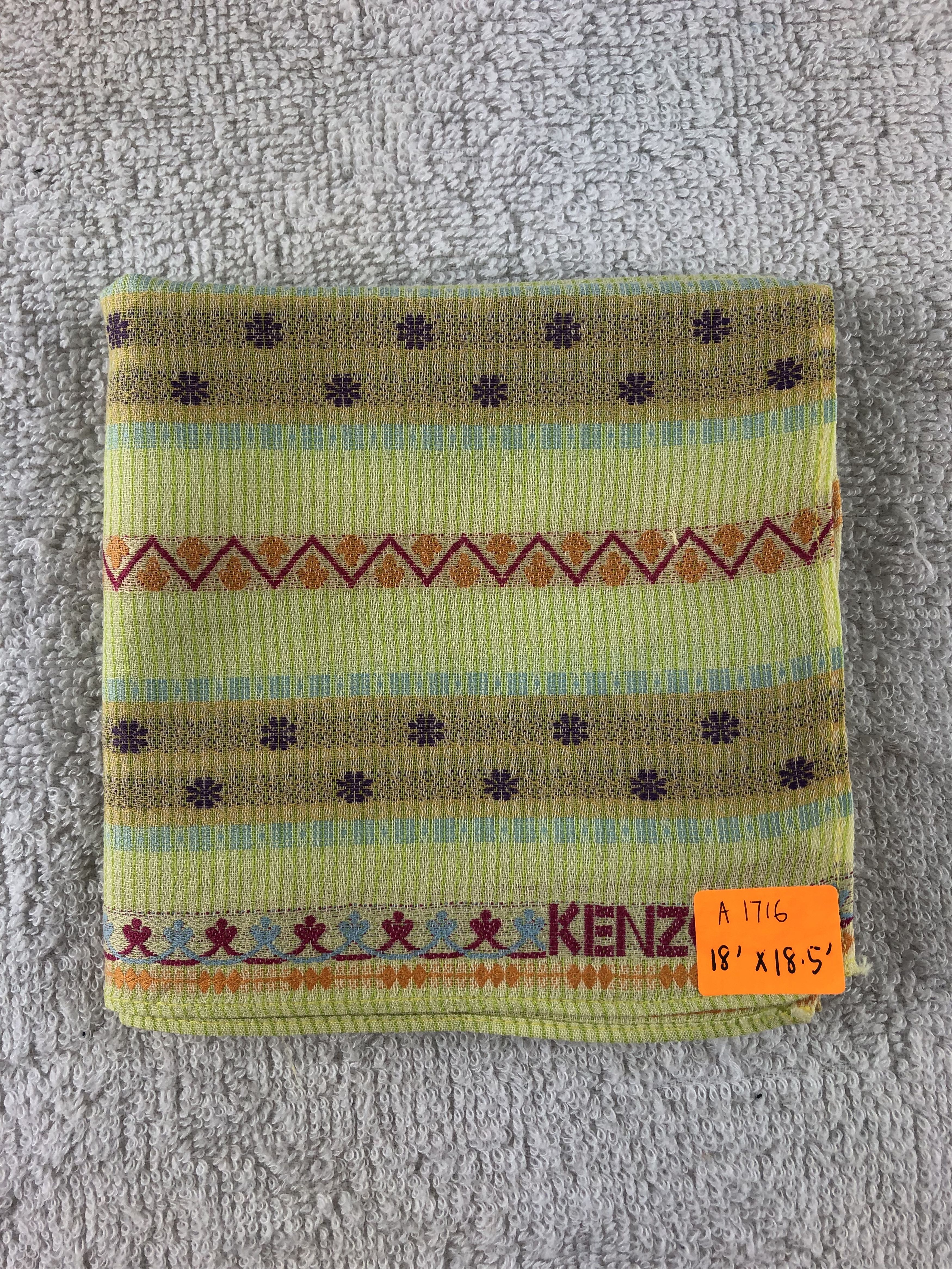 Kenzo × Vintage Kenzo Handkerchief / Bandana / Neckerchief Size ONE SIZE - 6 Thumbnail