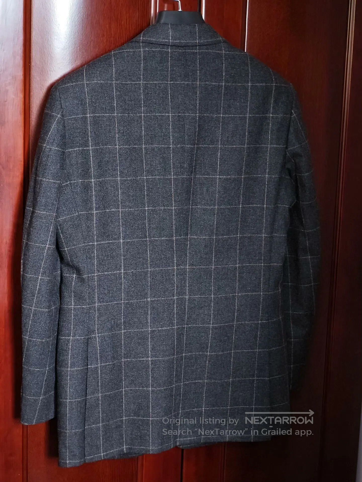 Carlo Pignatelli Custom Made Gray Wool Blazer. Size US S / EU 44-46 / 1 - 9 Thumbnail