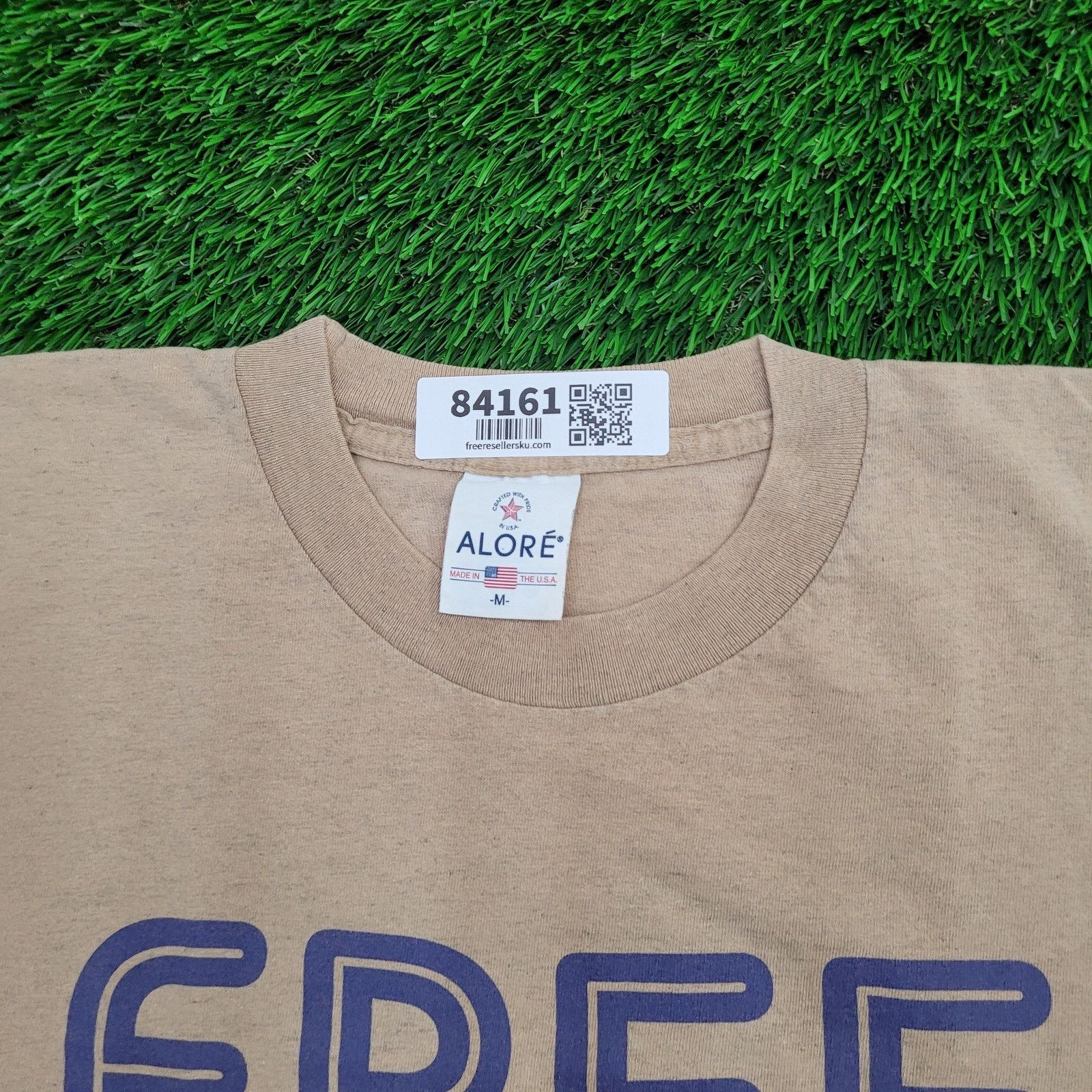 & Other Stories Free-Hug Shirt Womens Medium 20x26 Beige Statement Size M / US 6-8 / IT 42-44 - 5 Thumbnail