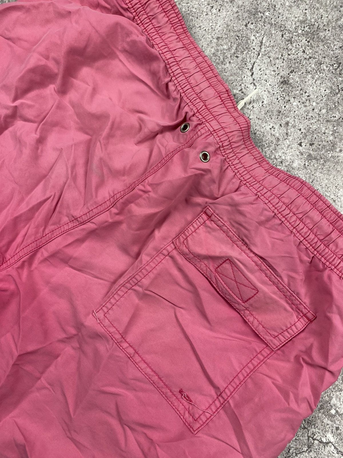 Polo Ralph Lauren × Vintage Vintage Polo Ralph Lauren Pink Faded Nylon Swim Shorts L Size US 34 / EU 50 - 8 Thumbnail