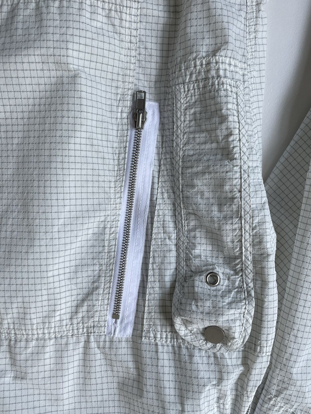 Maison Margiela S/S 19 Grid Check Nylon Flight Suit / Boiler Suit Size US S / EU 44-46 / 1 - 10 Thumbnail