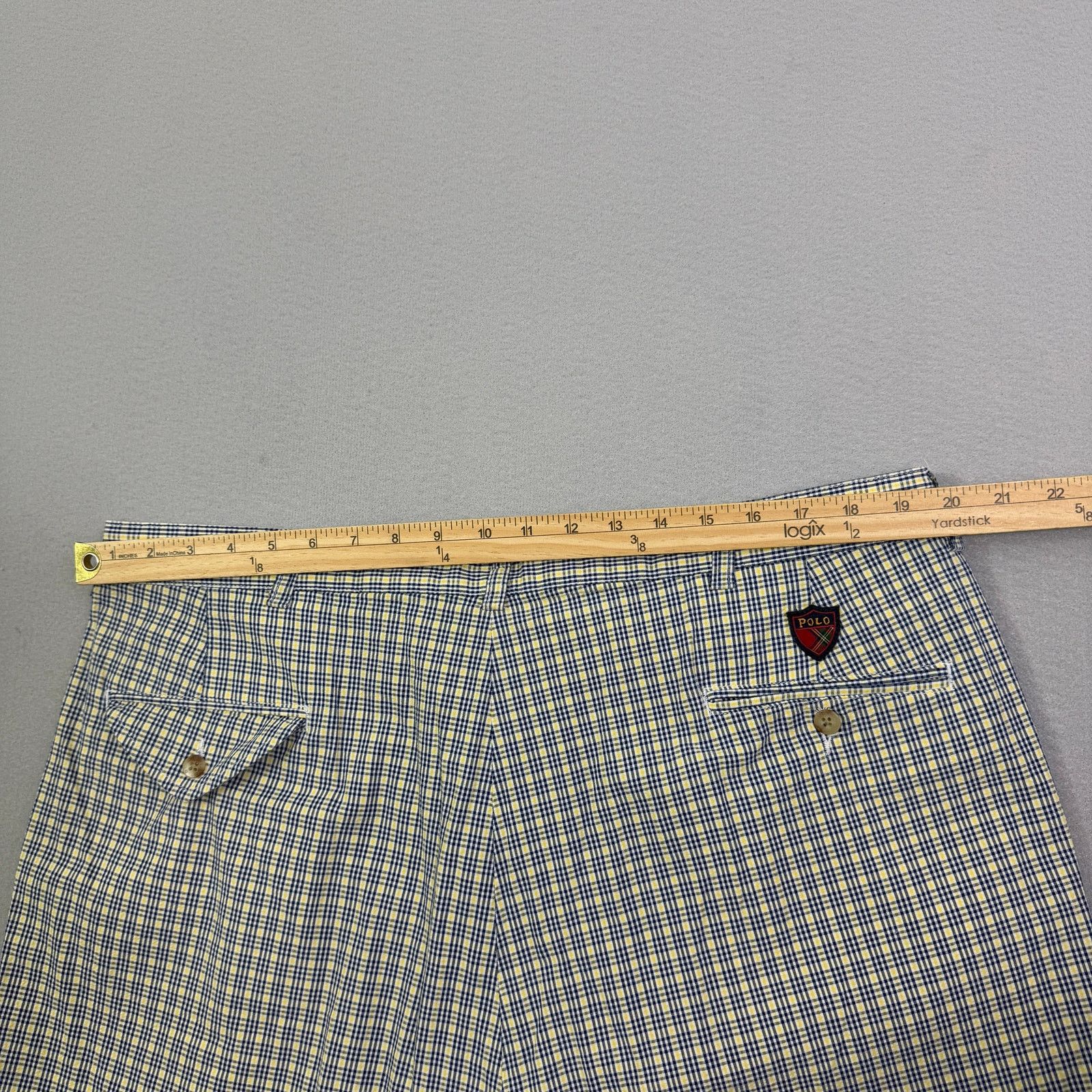 Polo Ralph Lauren Vintage Polo Golf Ralph Lauren Shorts 40 Plaid 7" Inseam 90s Size US 40 / EU 56 - 8 Thumbnail