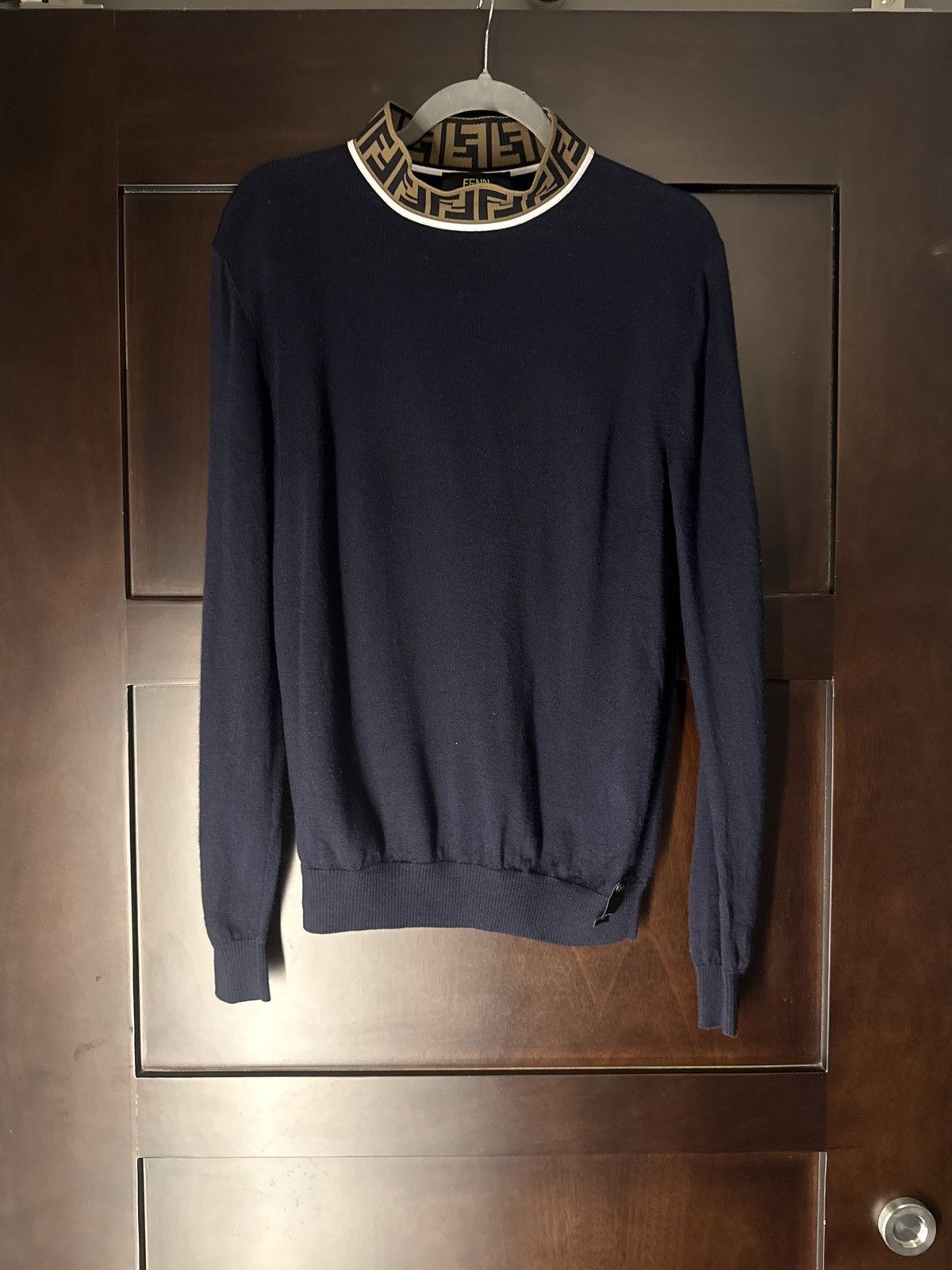 Fendi FENDI Mockneck Sweater Size US S / EU 44-46 / 1 - 3 Thumbnail