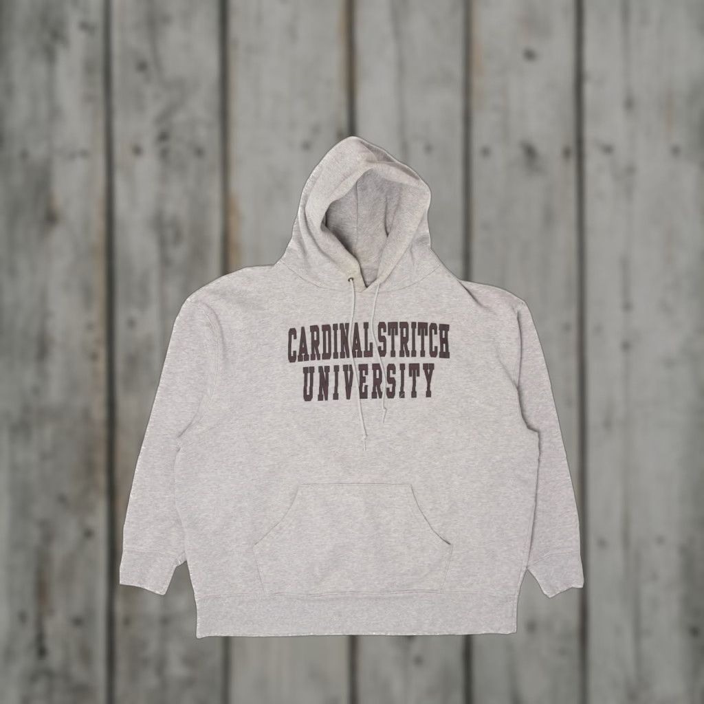 Jansport VINTAGE Jansport Cardinal Stritch University Hooded Sweatshirt Shirt Mens XXL Grey Size US XXL / EU 58 / 5 - 1 Thumbnail