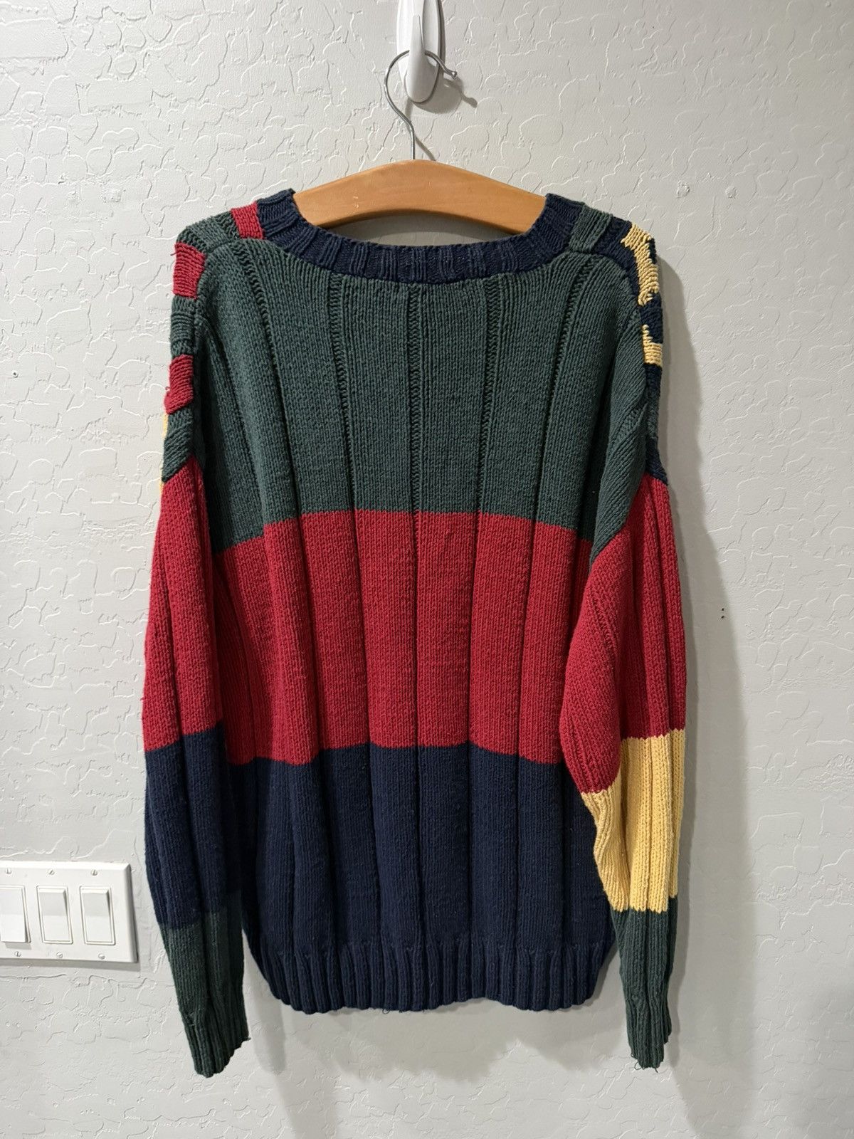 Nautica Vintage Nautica North Island Hand Knit Sweater Large Bin 1 Size US L / EU 52-54 / 3 - 4 Thumbnail