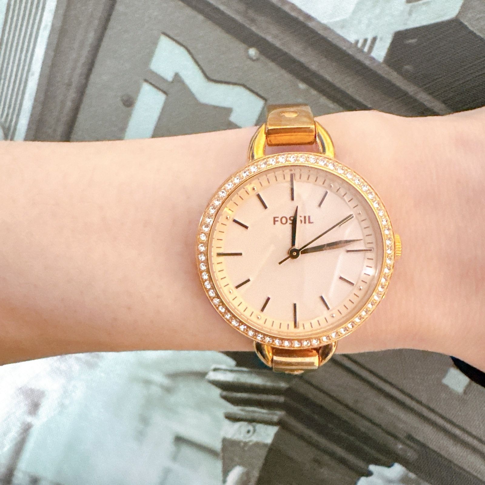 Fossil Fossil BQ3163 Classic Minute Three-Hand Rose Stainless Steel Size ONE SIZE - 5 Thumbnail