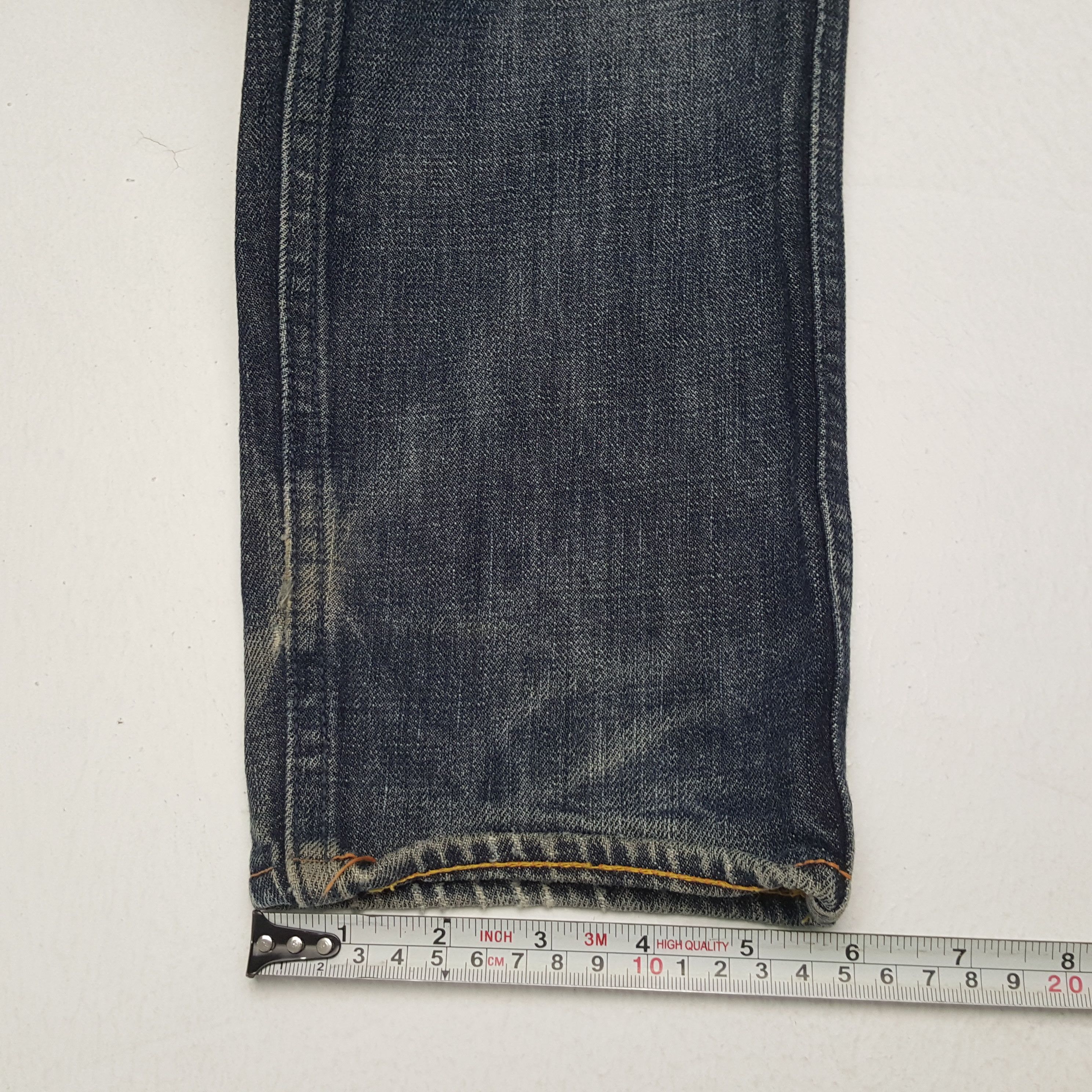Evisu EVISU Japanese Brand Streetwear Style Custom Daicock Jeans Size US 30 / EU 46 - 11 Thumbnail