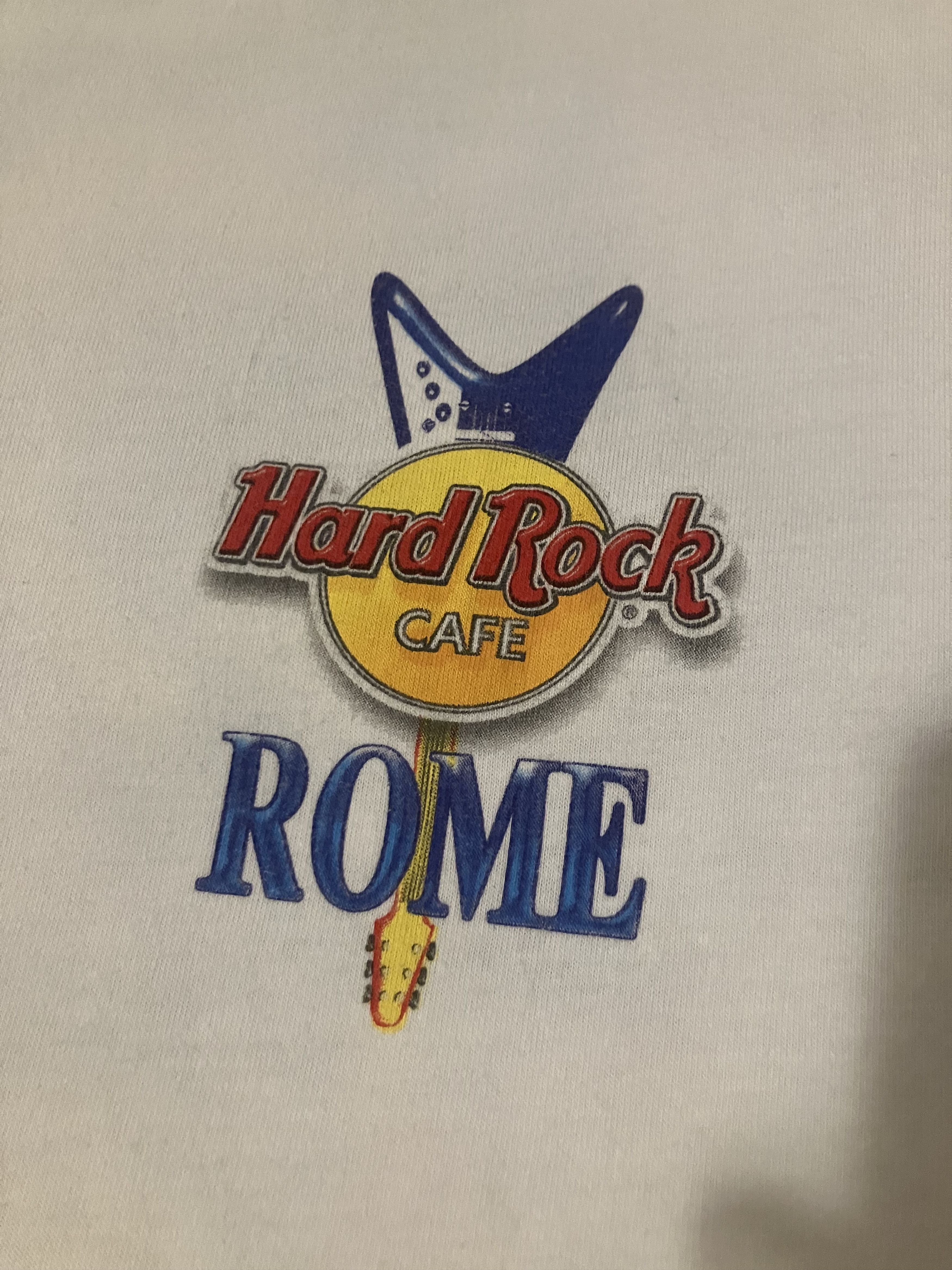 Hard Rock Cafe Vintage Hard Rock Cafe Rome Shirt Size US L / EU 52-54 / 3 - 4 Thumbnail