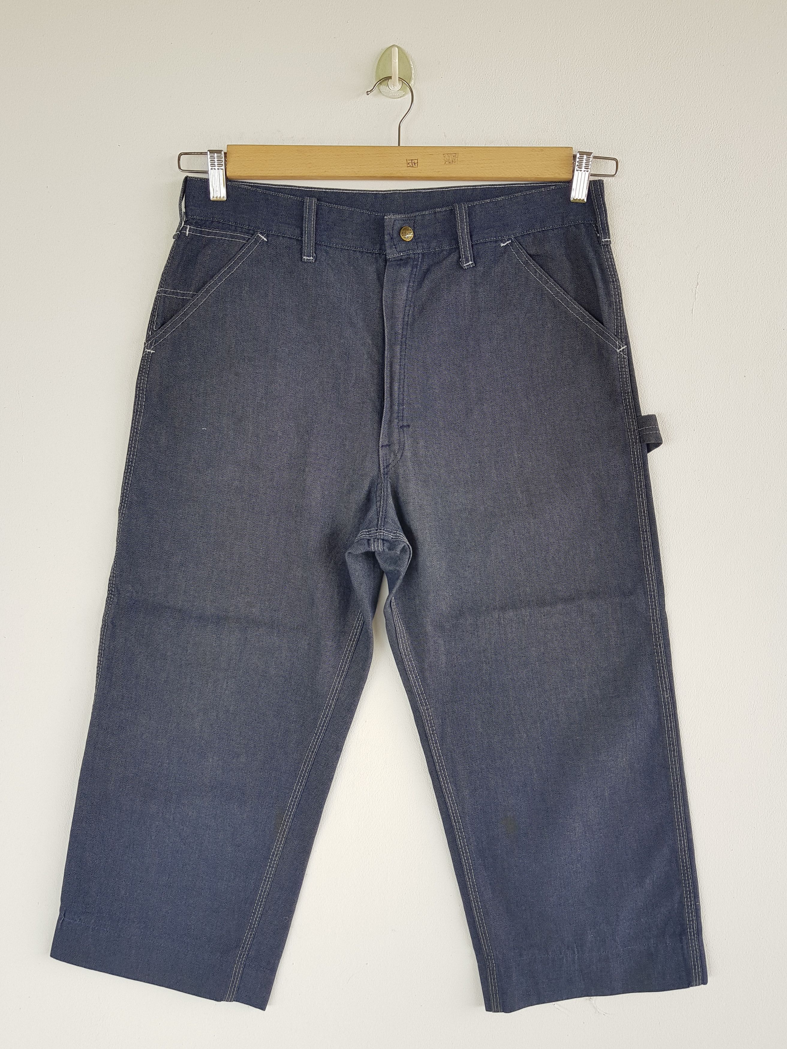 Sears 70s Sears Workers Baggy Carpenter Jeans Sears Denim Jorts Size US 32 / EU 48 - 2 Thumbnail