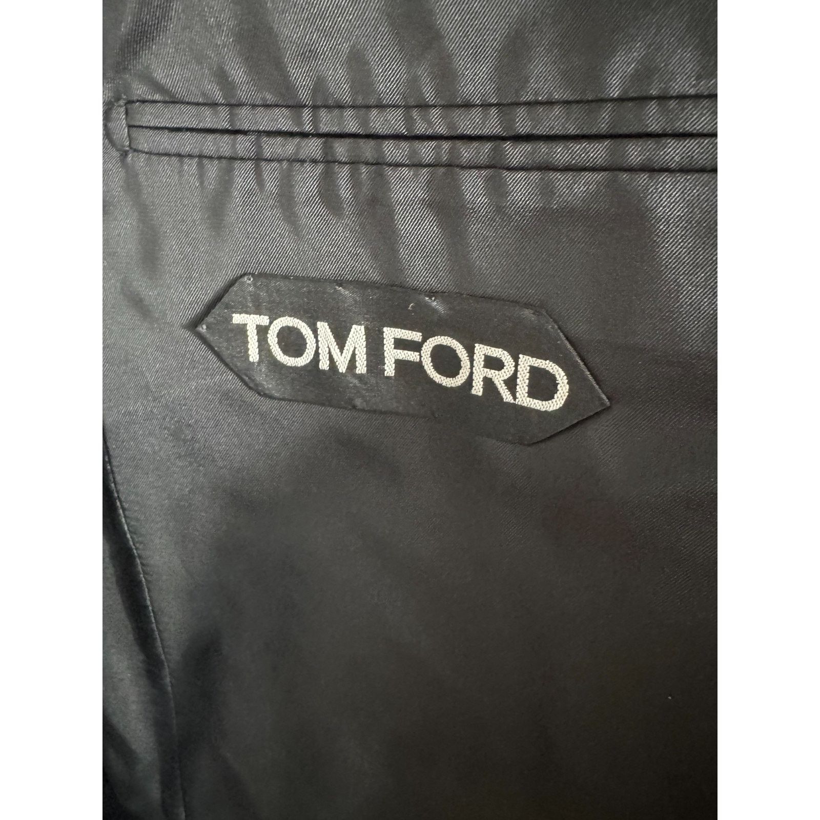 Tom Ford Tom Ford Grossgrain Peak Lapel Dinner Jacket (50R EU) 40R Size 40R - 8 Thumbnail