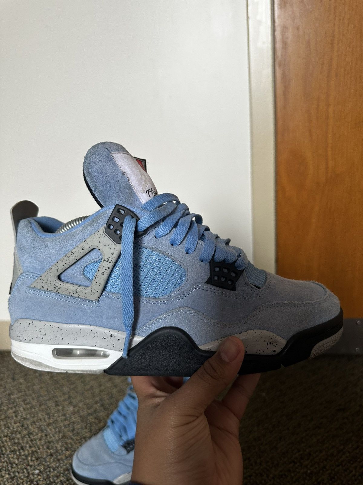 Jordan Brand Jordan 4 University Blue Size US 8 / EU 41 - 6 Thumbnail