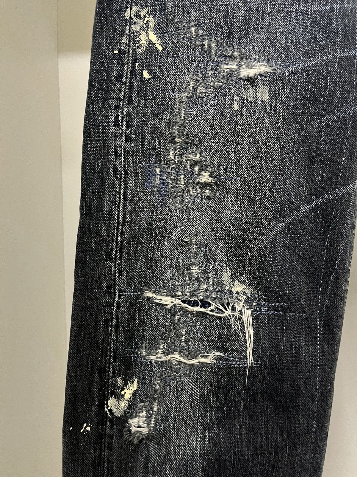 45rpm 💥 45rpm Distressed Denim Size 26" / US 2 / IT 38 - 3 Thumbnail