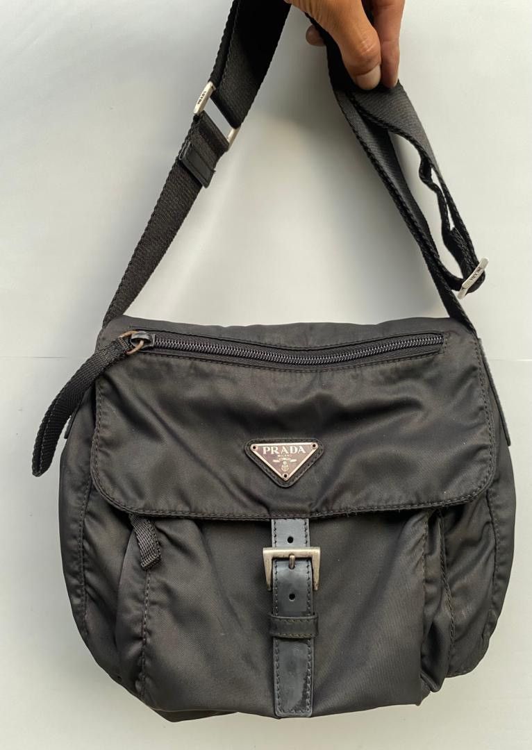 Prada Prada Nylon Tessuto Triangle Logo Shoulder Size ONE SIZE - 1 Thumbnail