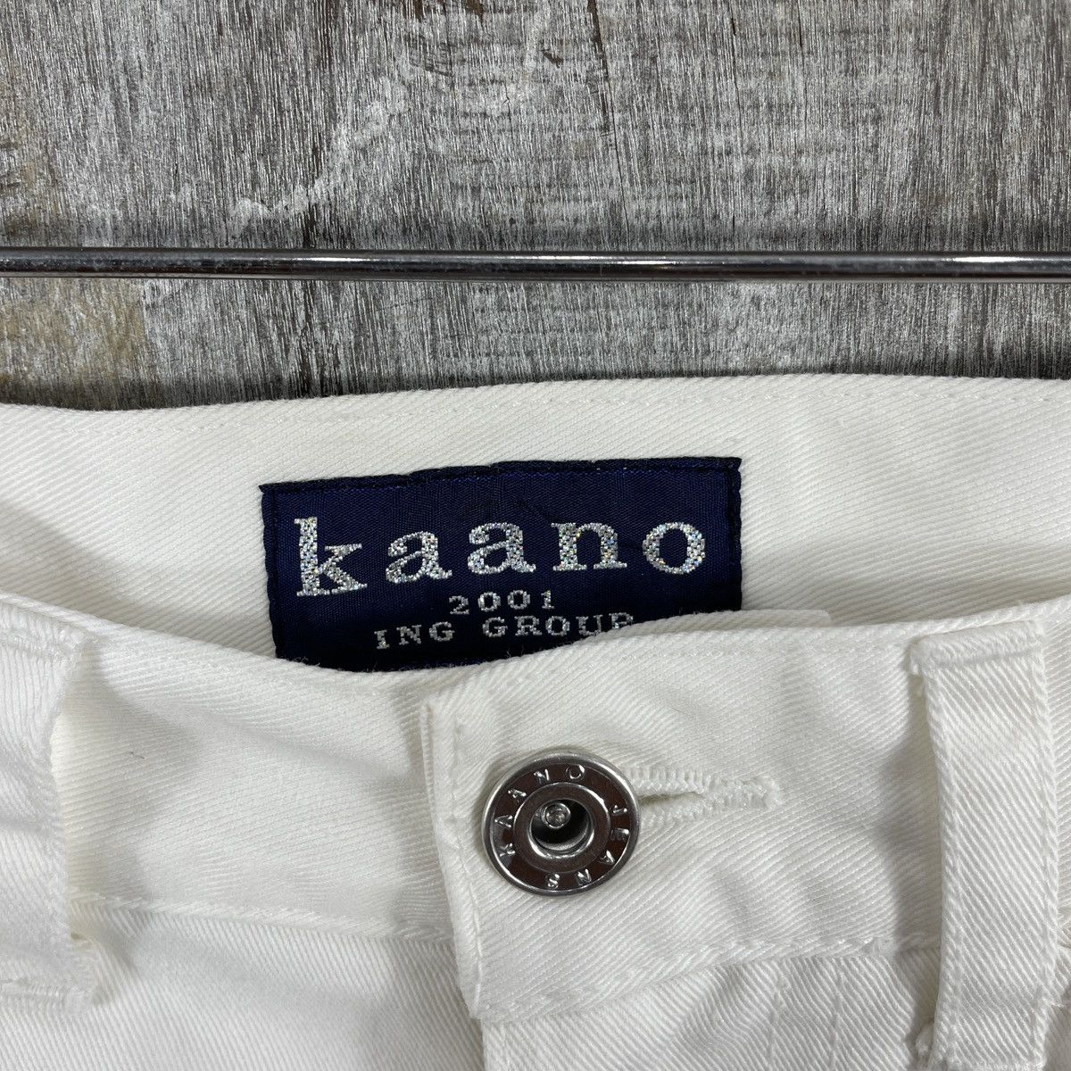 Designer × Japanese Brand × Vintage Rare🔥Vintage Japanese Brand Kaano Flare Denim Size 29" - 13 Thumbnail