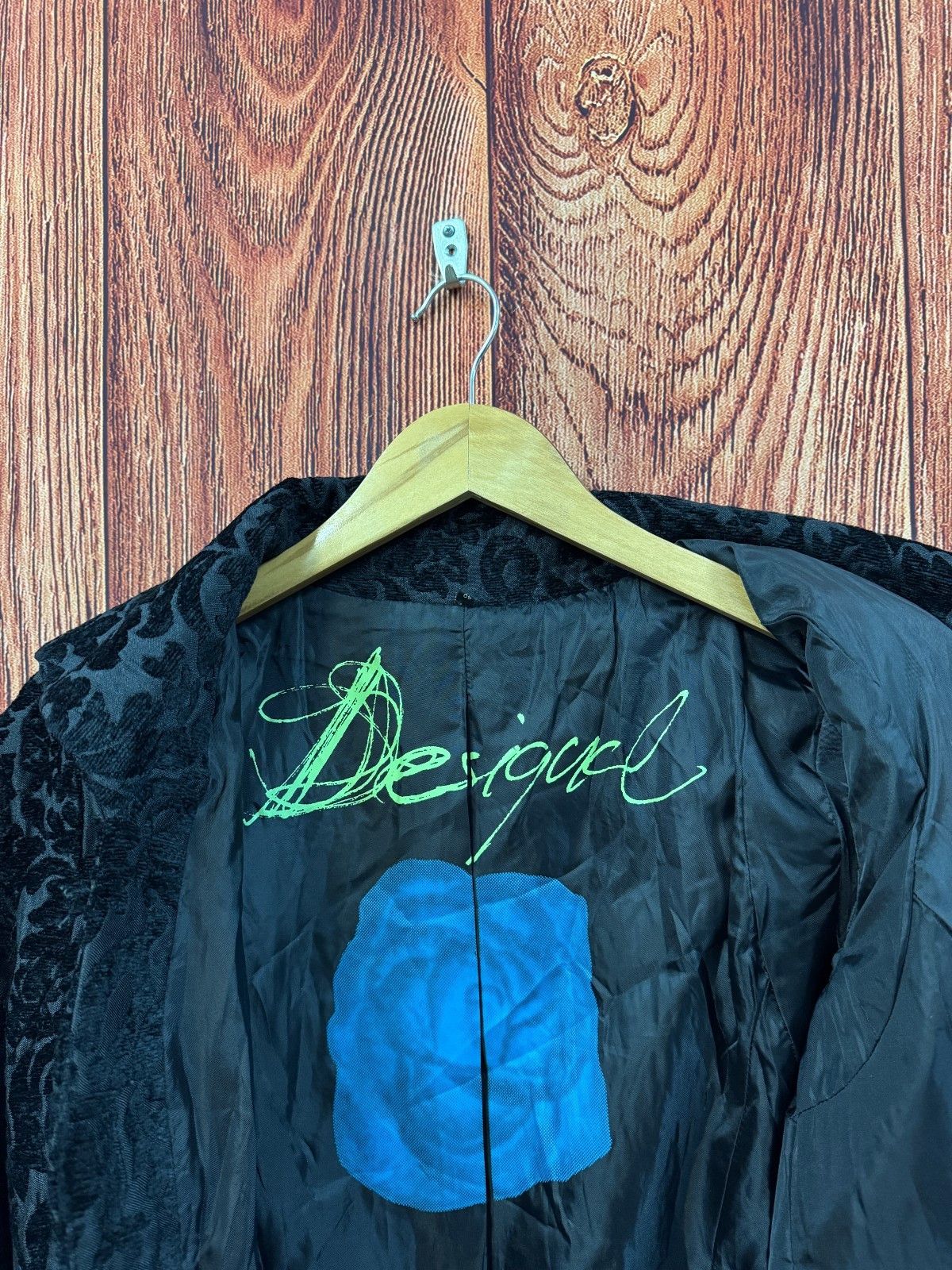 Desigual Desigual Wool Printed Black Womens Coat Size S / US 4 / IT 40 - 8 Thumbnail