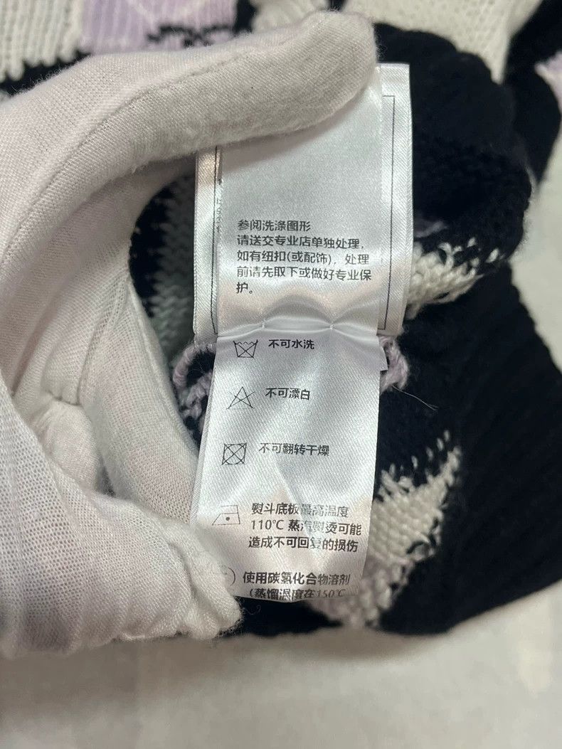 Chanel Chanel 24b cashmere plaid cashmere sweater Size XS / US 0-2 / IT 36-38 - 7 Thumbnail