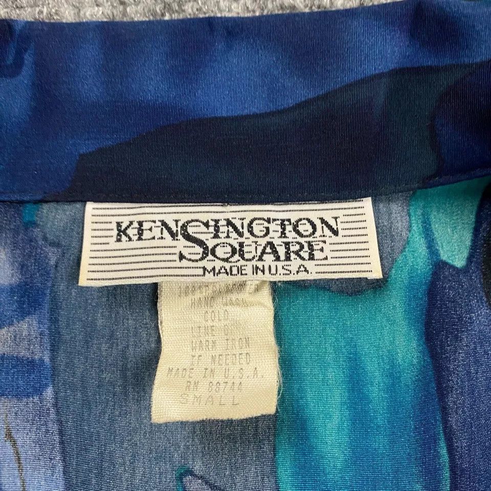 Vintage Vintage Kensington Square Blazer Women Small Abstract Size S / US 4 / IT 40 - 3 Thumbnail