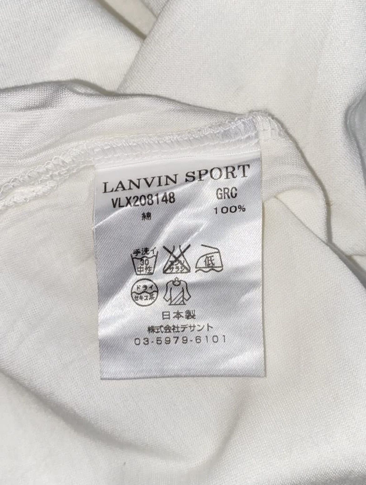 Lanvin Lanvin Sport Sleeveless T-shirt Size US XS / EU 42 / 0 - 6 Thumbnail