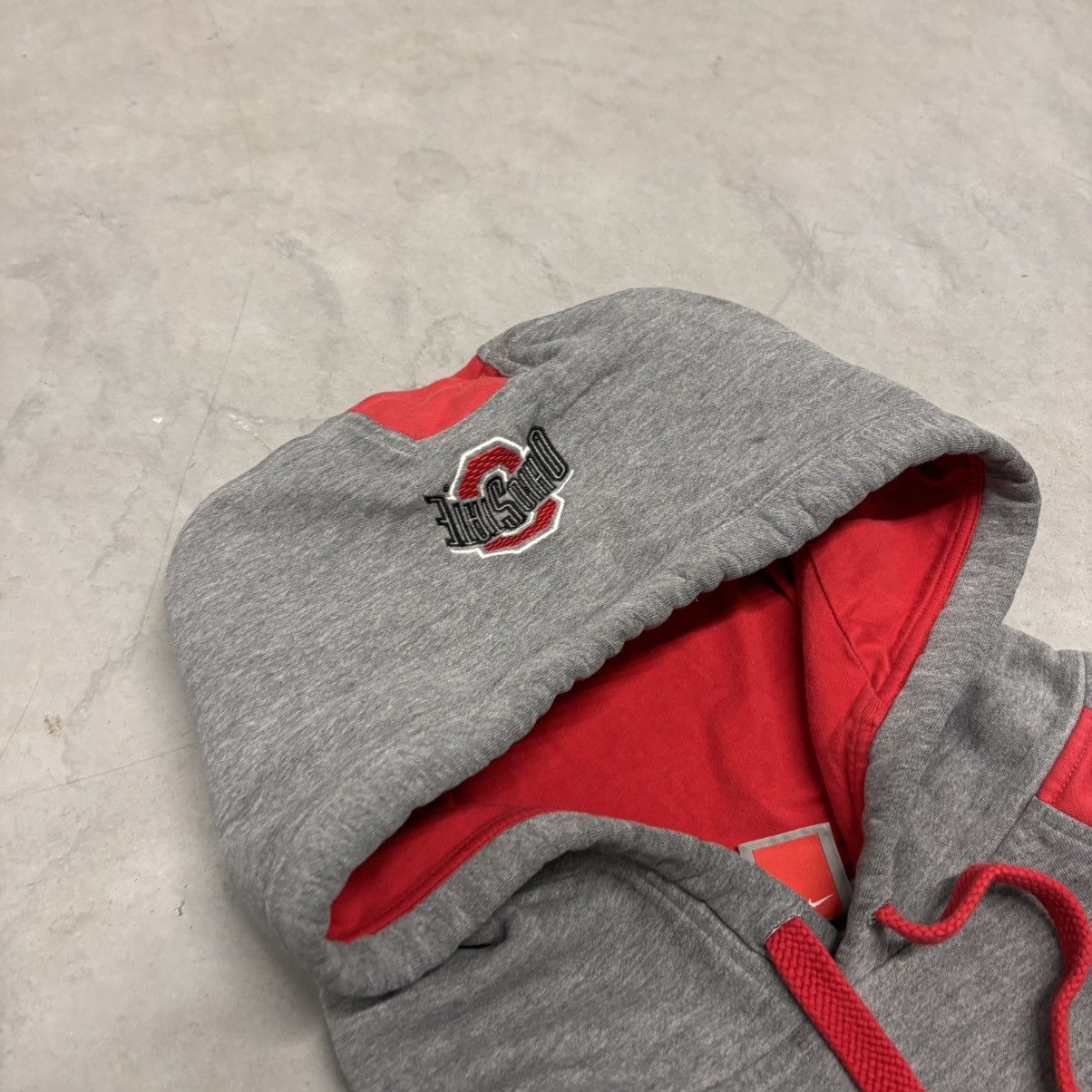 Vintage Vintage Ohio State Nike Center Swoosh Hoodie Size M Size US M / EU 48-50 / 2 - 3 Thumbnail