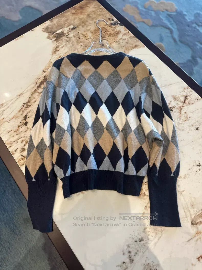 Brunello Cucinelli Brunello Cucinelli Sequined Sweater, Autumn and Winter Lon Size M / US 6-8 / IT 42-44 - 7 Thumbnail
