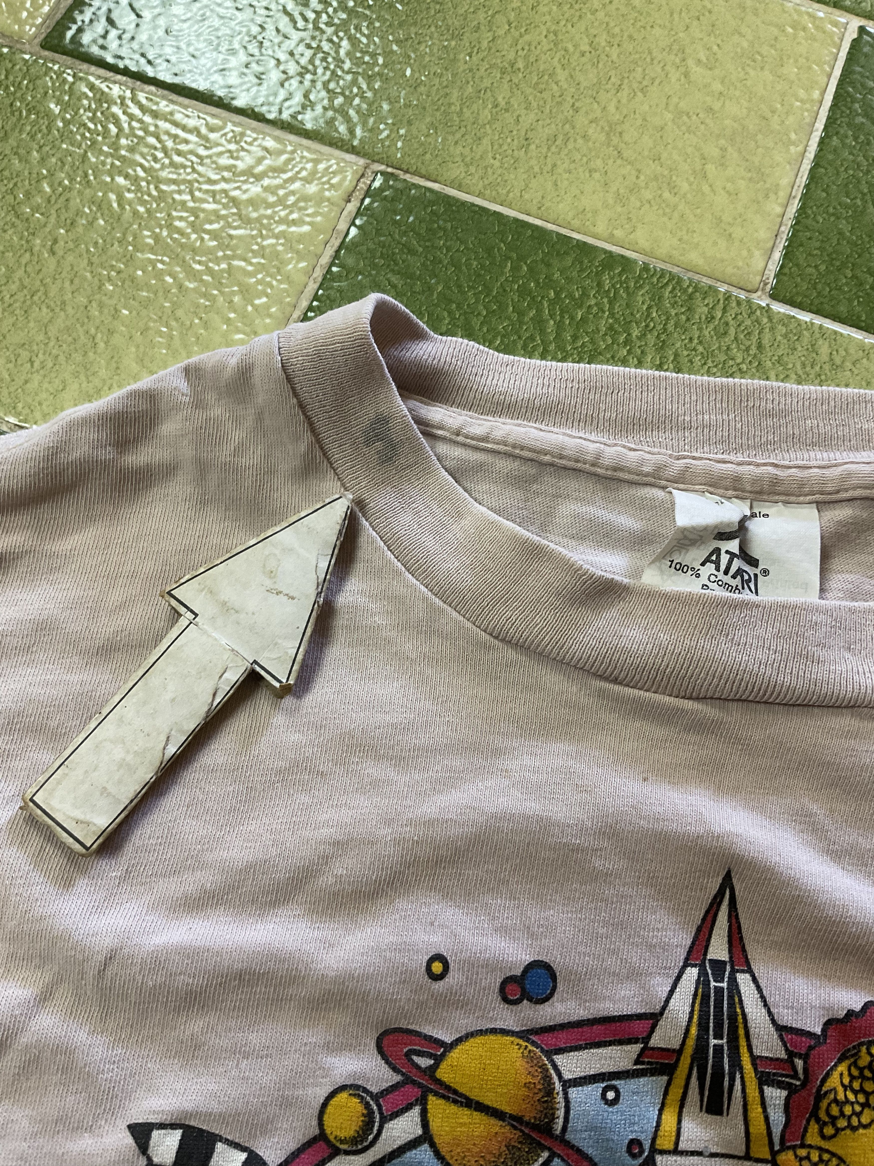 Japanese Brand Vintage 1982 Atari Video Games T-Shirt Fits Medium Size US M / EU 48-50 / 2 - 8 Thumbnail