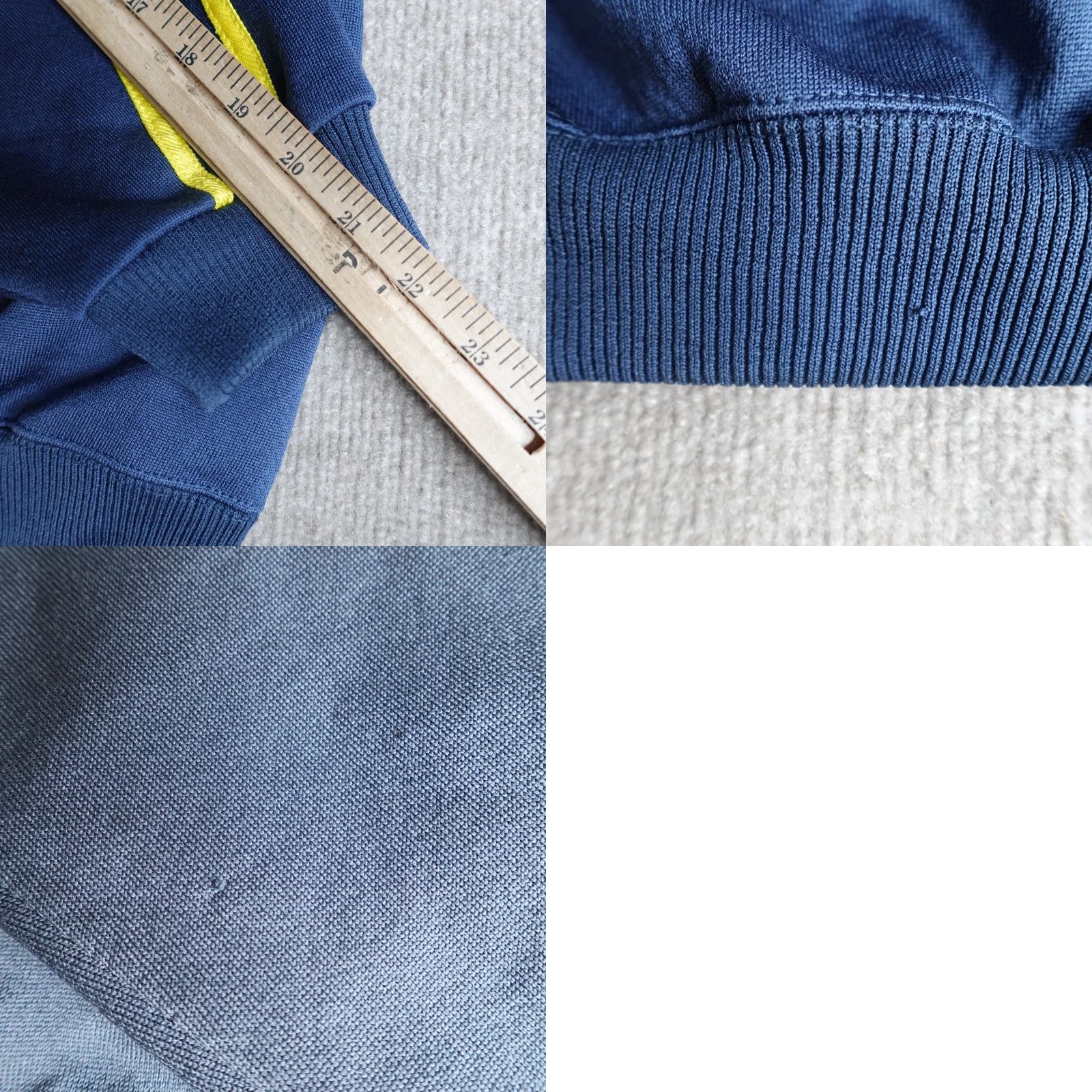 Adidas VINTAGE adidas Sweatshirt Men L Blue Embroidered Mock Neck Crew Neck USA 90s, Pullover, Long Sleeve Size US L / EU 52-54 / 3 - 9 Thumbnail