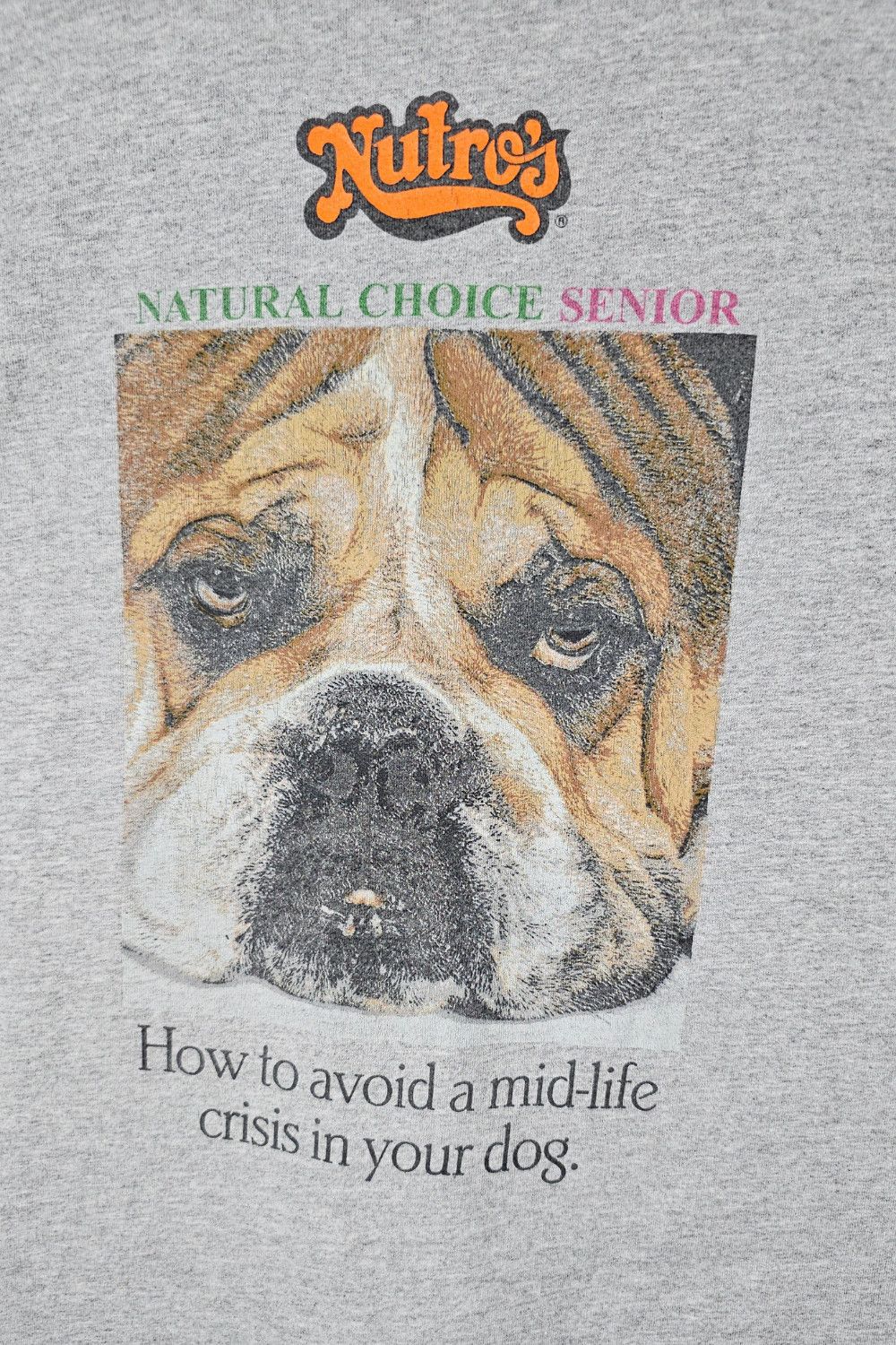 Anvil 1990s Nutro “How to Avoid a Mid-Life Crisis in Your Dog” Size US L / EU 52-54 / 3 - 7 Thumbnail
