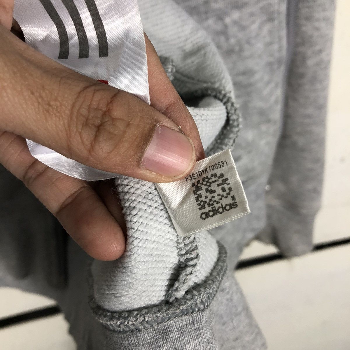 Adidas 📌Vintage Zipper Jacket Adidas Big Logo Size US L / EU 52-54 / 3 - 25 Thumbnail