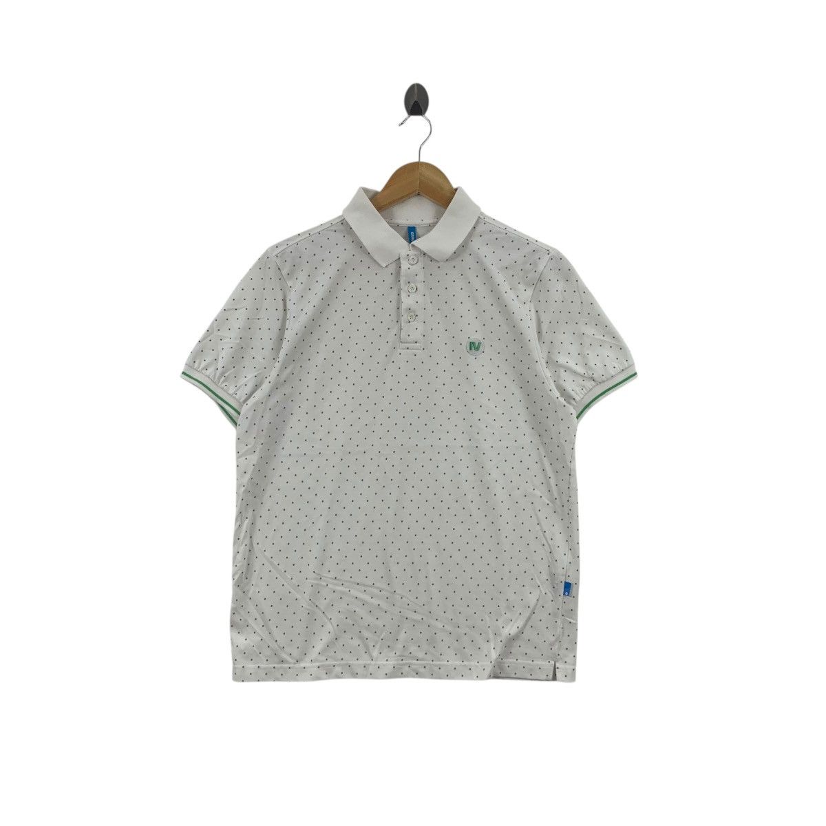 Burton Vintage BURTON SKATEBOARD GRAVIS Polka Dot Polo Tee Shirt Size US M / EU 48-50 / 2 - 1 Thumbnail