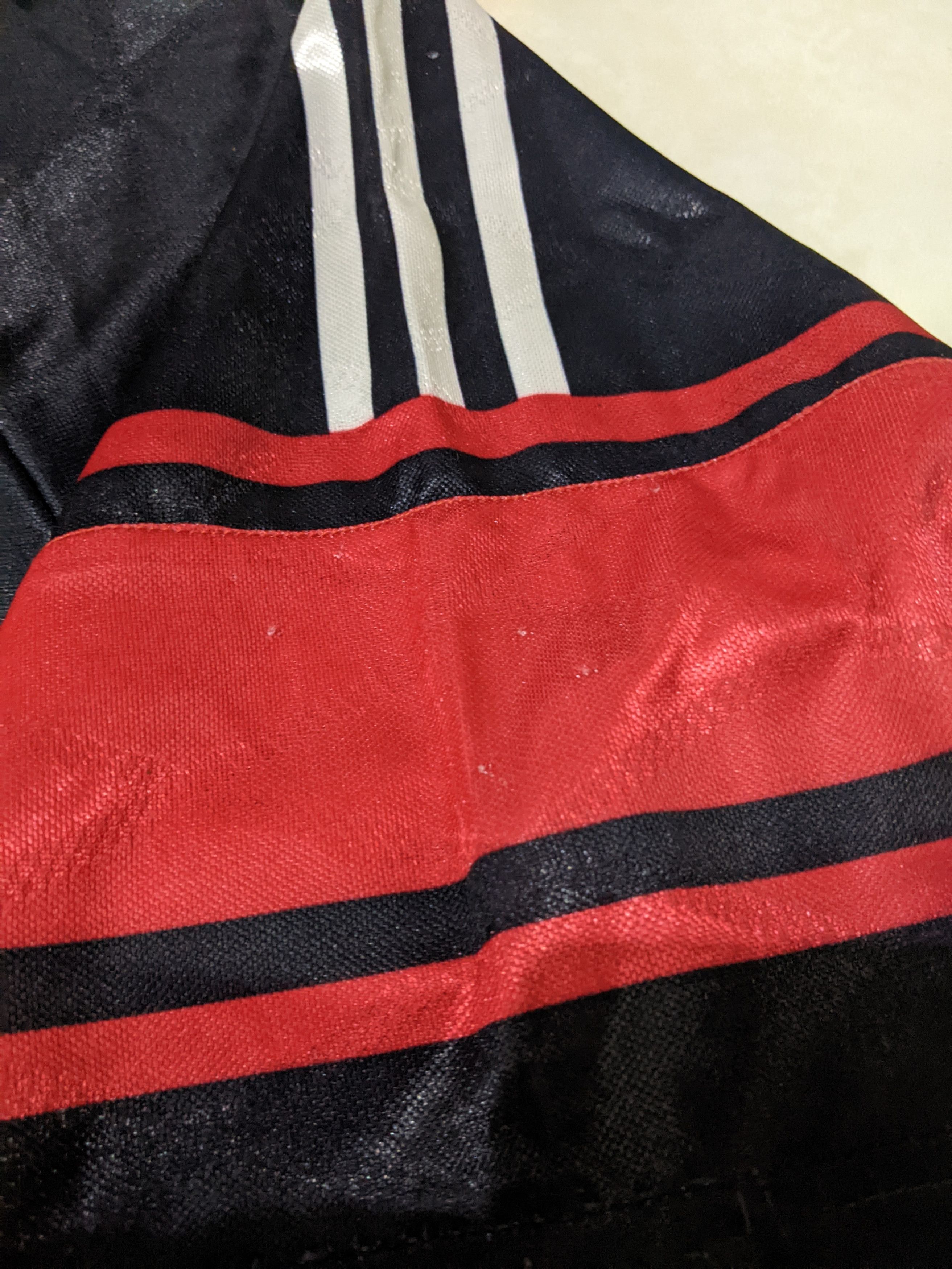 Adidas Bayer Munchen 1997 away janker Jersey football shirt Size US L / EU 52-54 / 3 - 9 Thumbnail